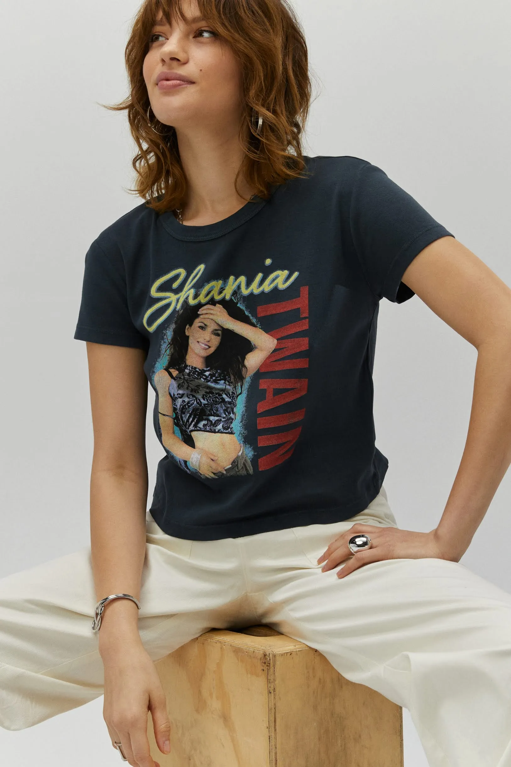 Shania Twain Up! Single Shrunken Tee sold by Daydreamer product image thumbnail 3