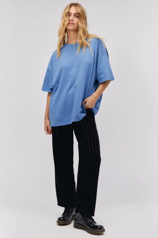 Solid OS Tee in Dusty Blue sold by Daydreamer