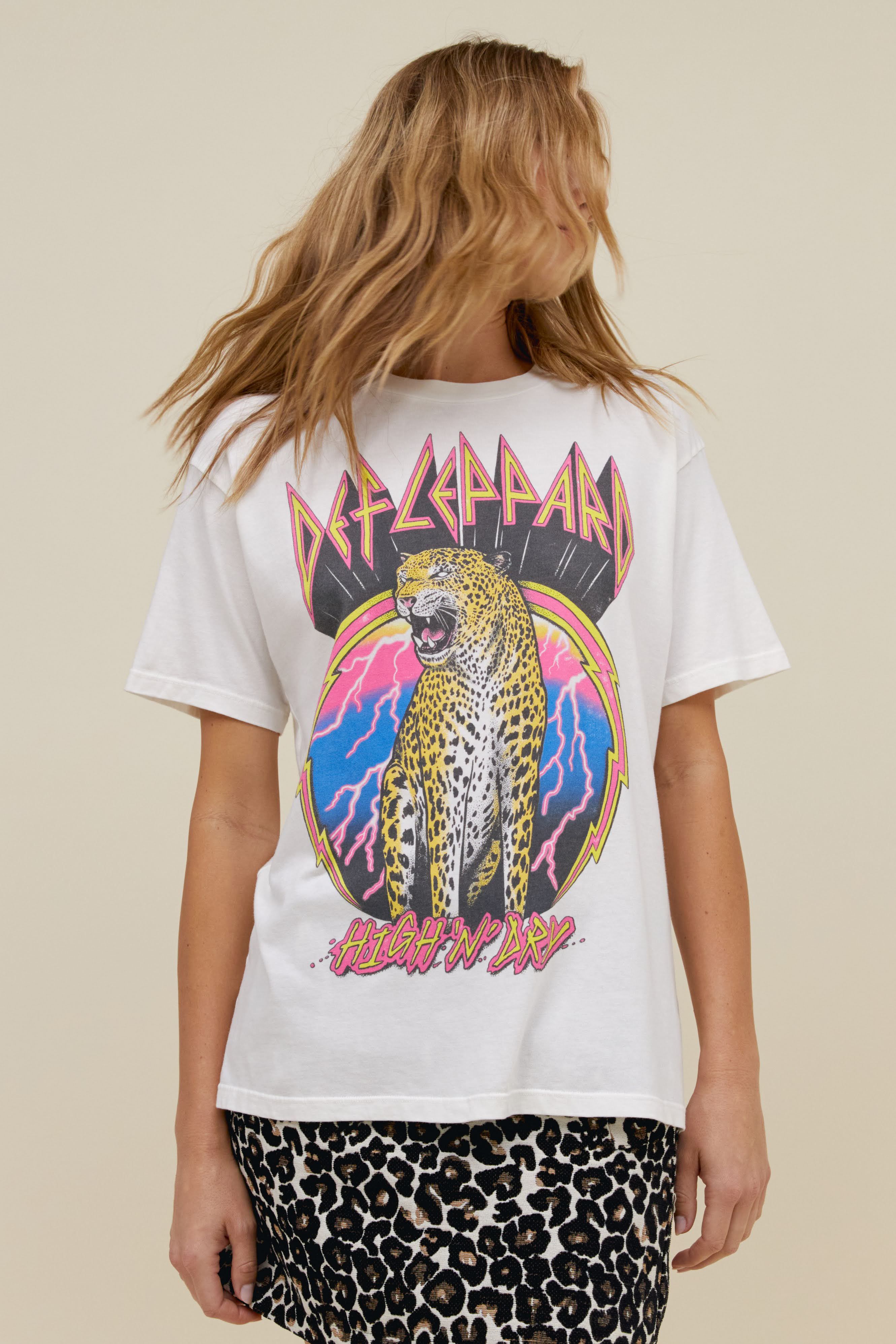 Def Leppard High N Dry Weekend Tee sold by Daydreamer