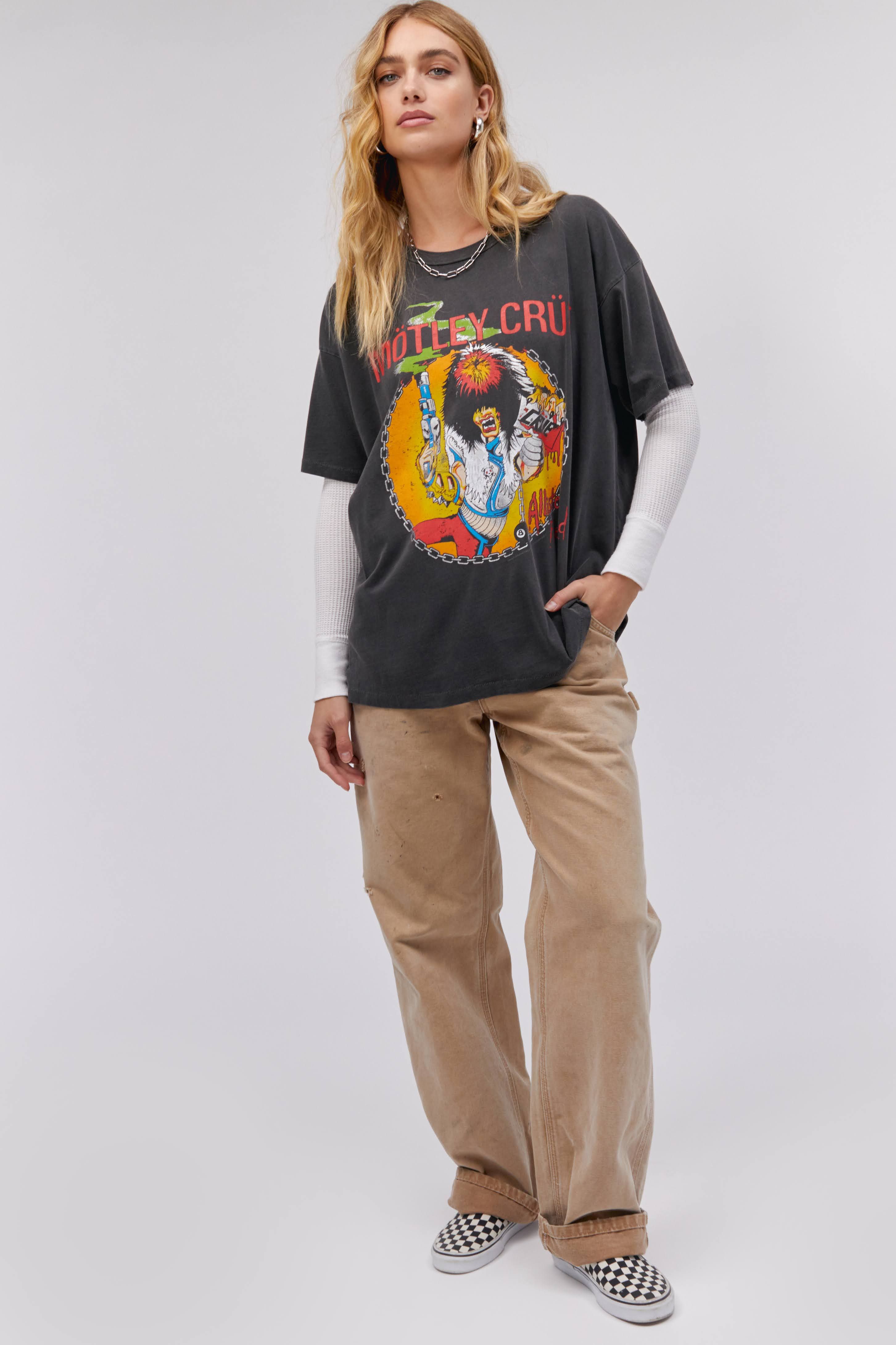 Motley Crue Allister Fiend Merch Tee sold by Daydreamer product image thumbnail 2