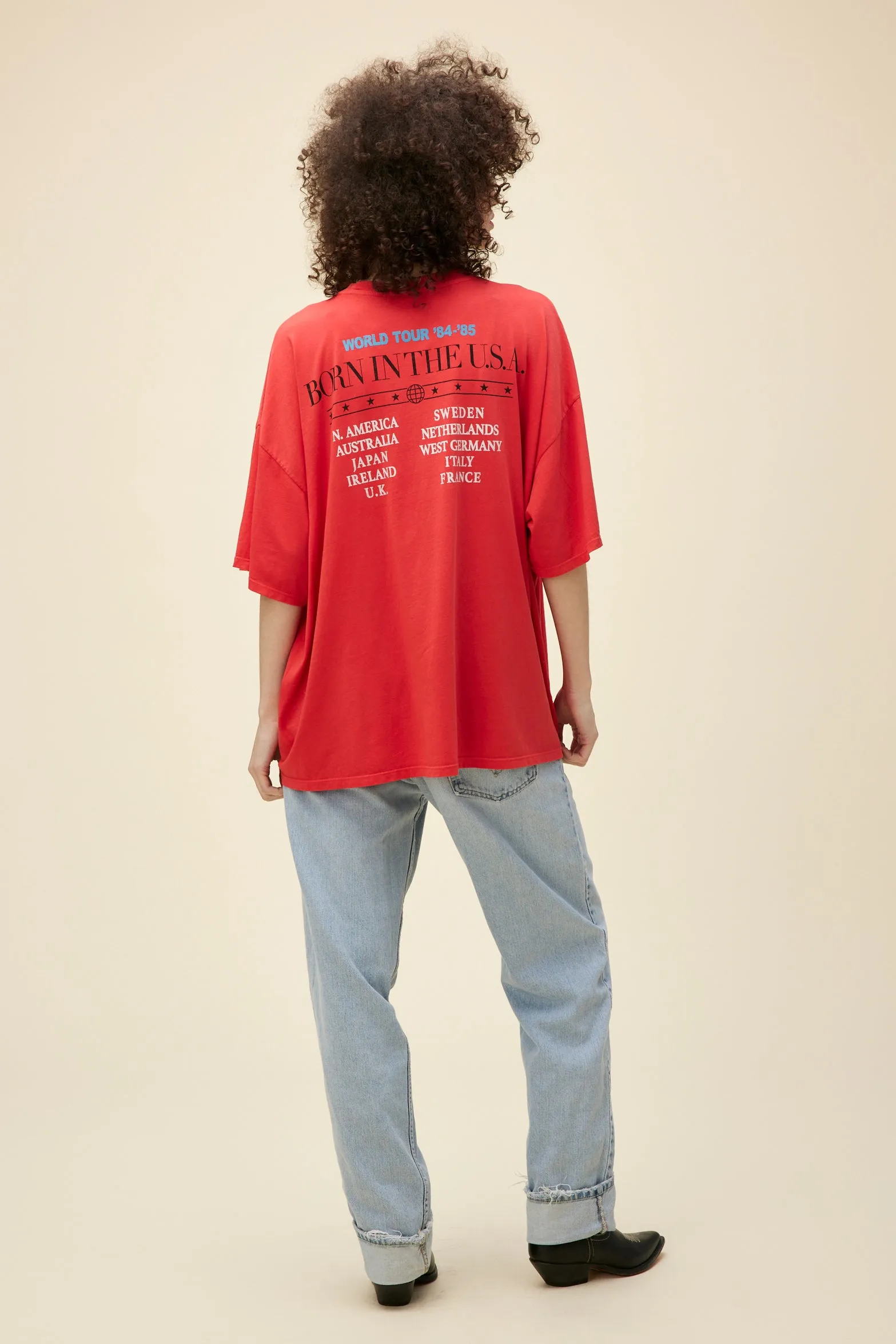 Bruce Springsteen Americana OS Tee sold by Daydreamer product image thumbnail 2