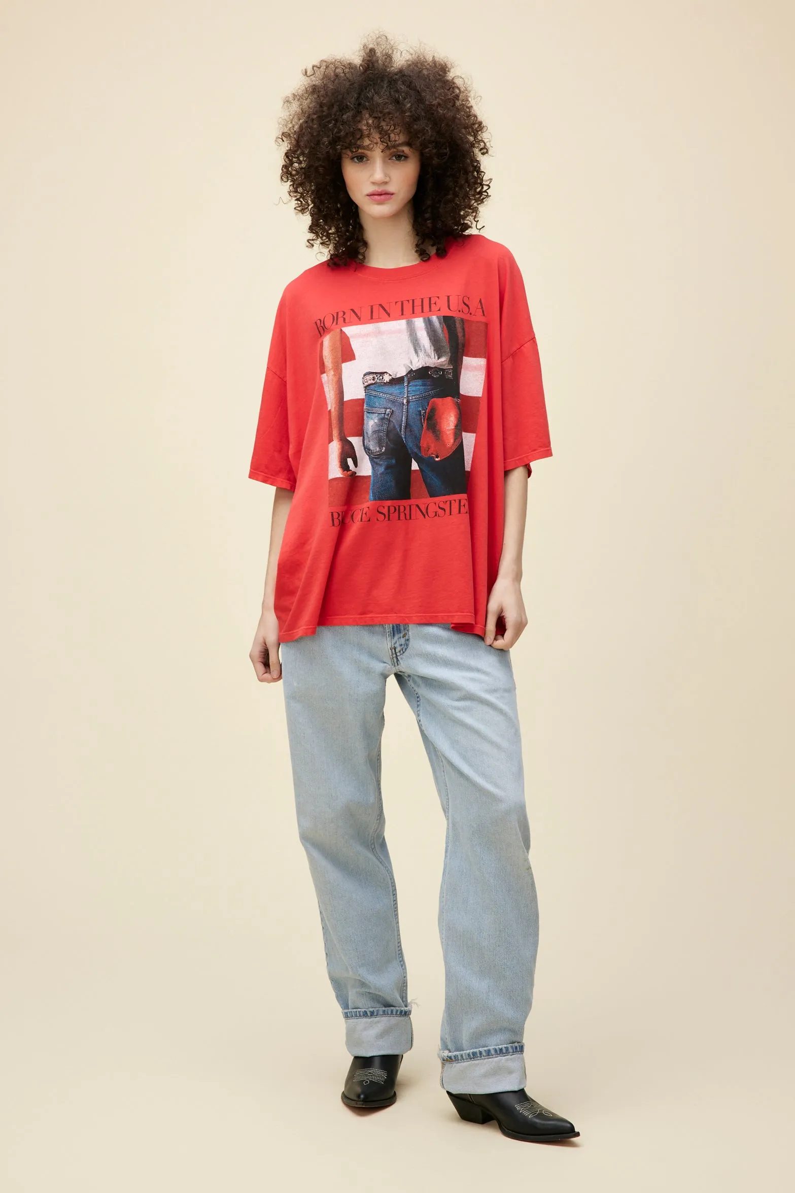 Bruce Springsteen Americana OS Tee sold by Daydreamer product image thumbnail 3