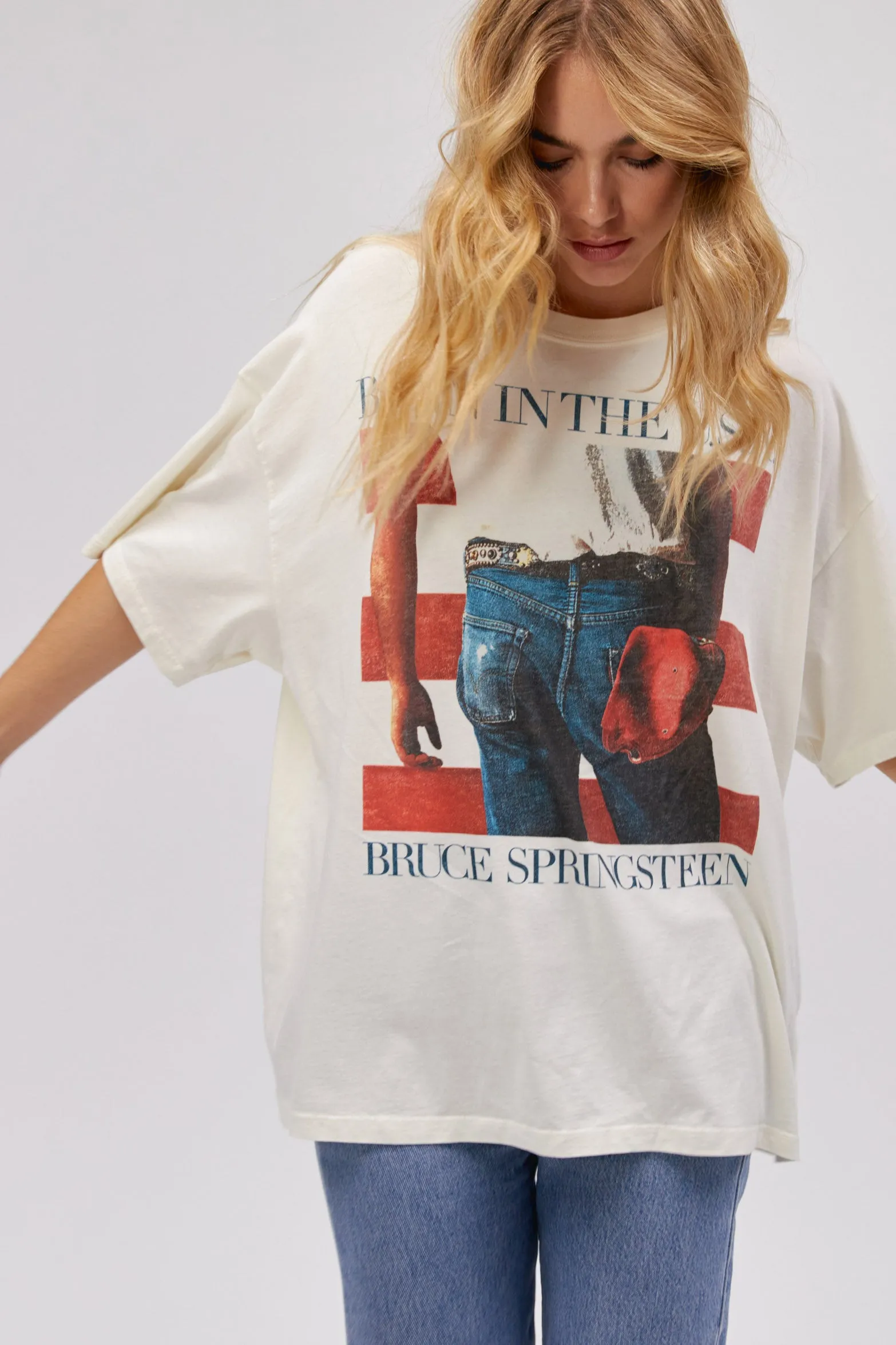 Bruce Springsteen Americana OS Tee sold by Daydreamer product image thumbnail 5