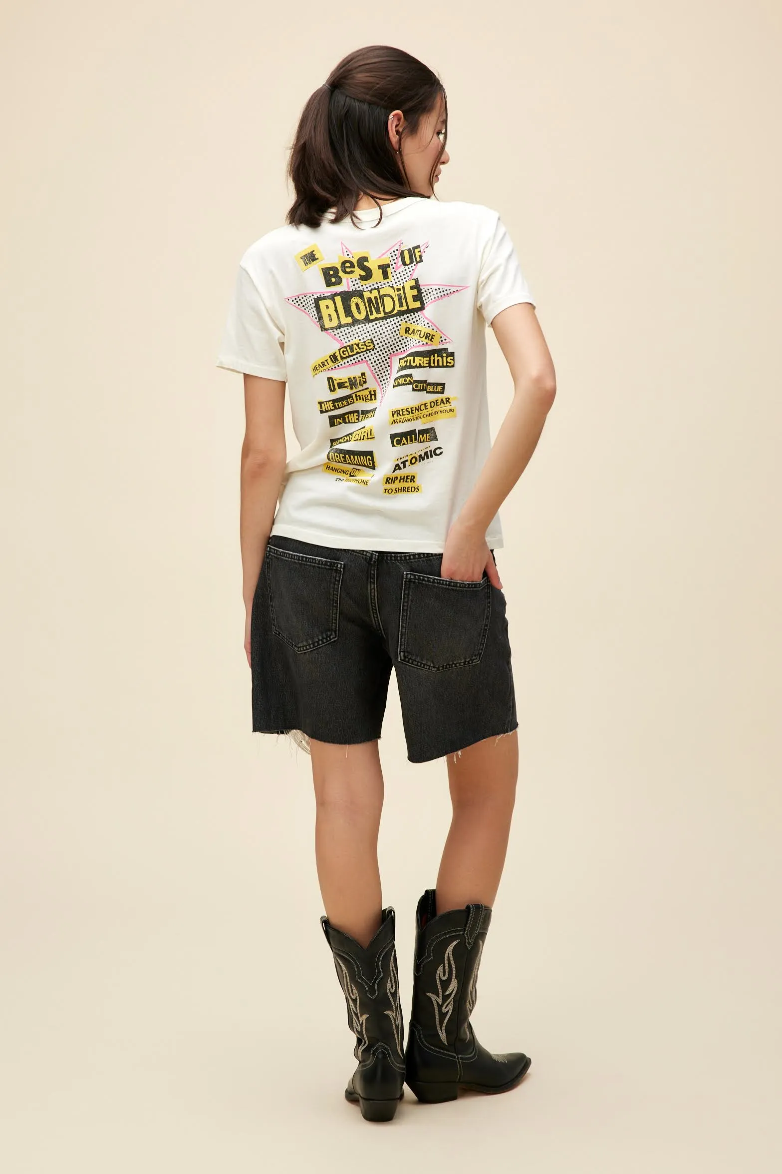 Blondie Est. 1974 Ringer Tee sold by Daydreamer product image thumbnail 2