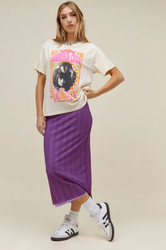 Sonny & Cher Melody Fair Boyfriend Tee made by Daydreamer