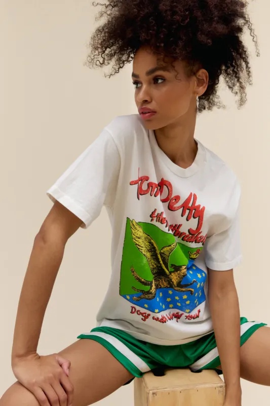 Tom Petty Dogs With Wings Weekend Tee sold by Daydreamer