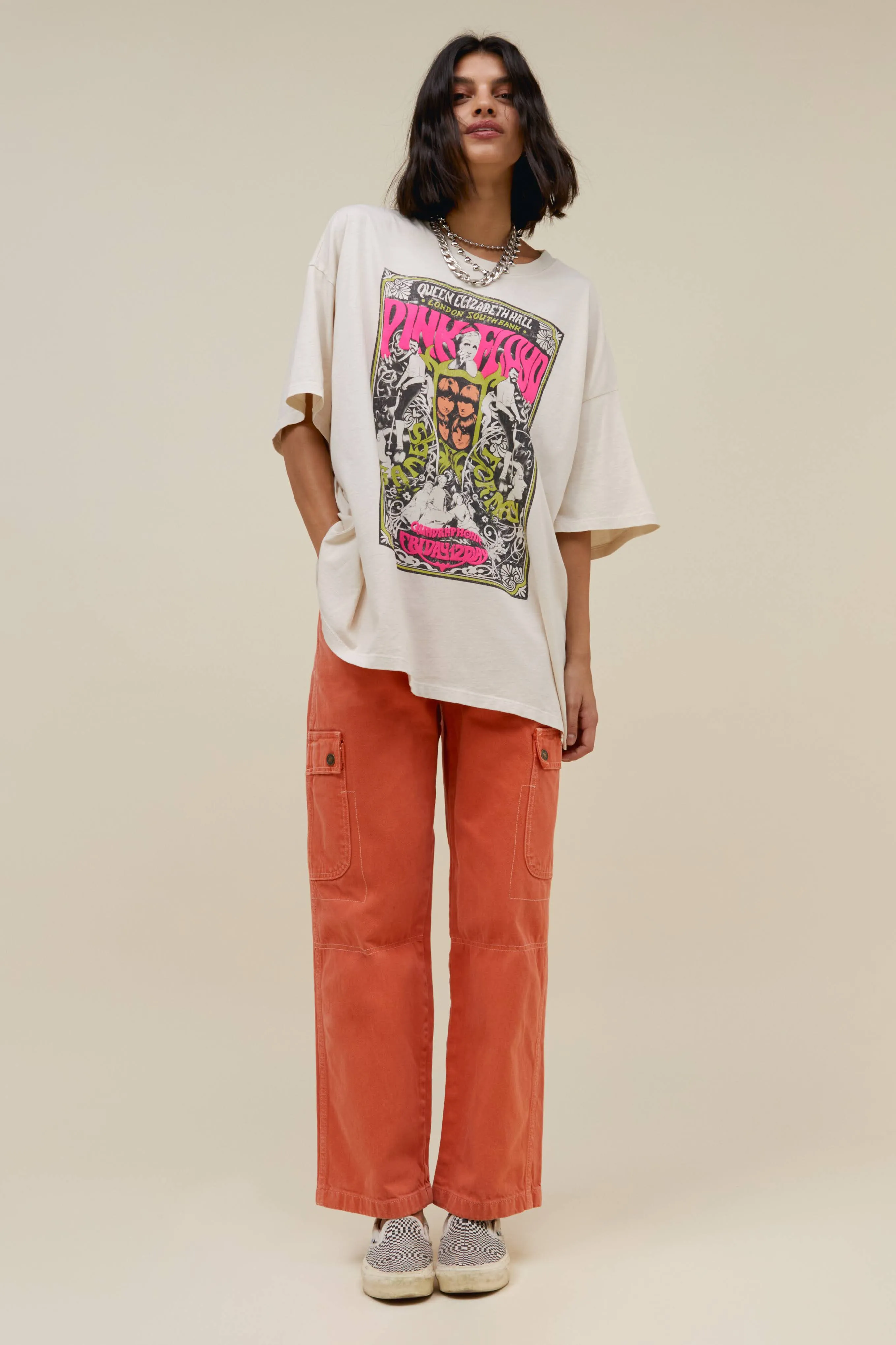 Pink Floyd Queen Elizabeth Poster OS Tee sold by Daydreamer product image thumbnail 2