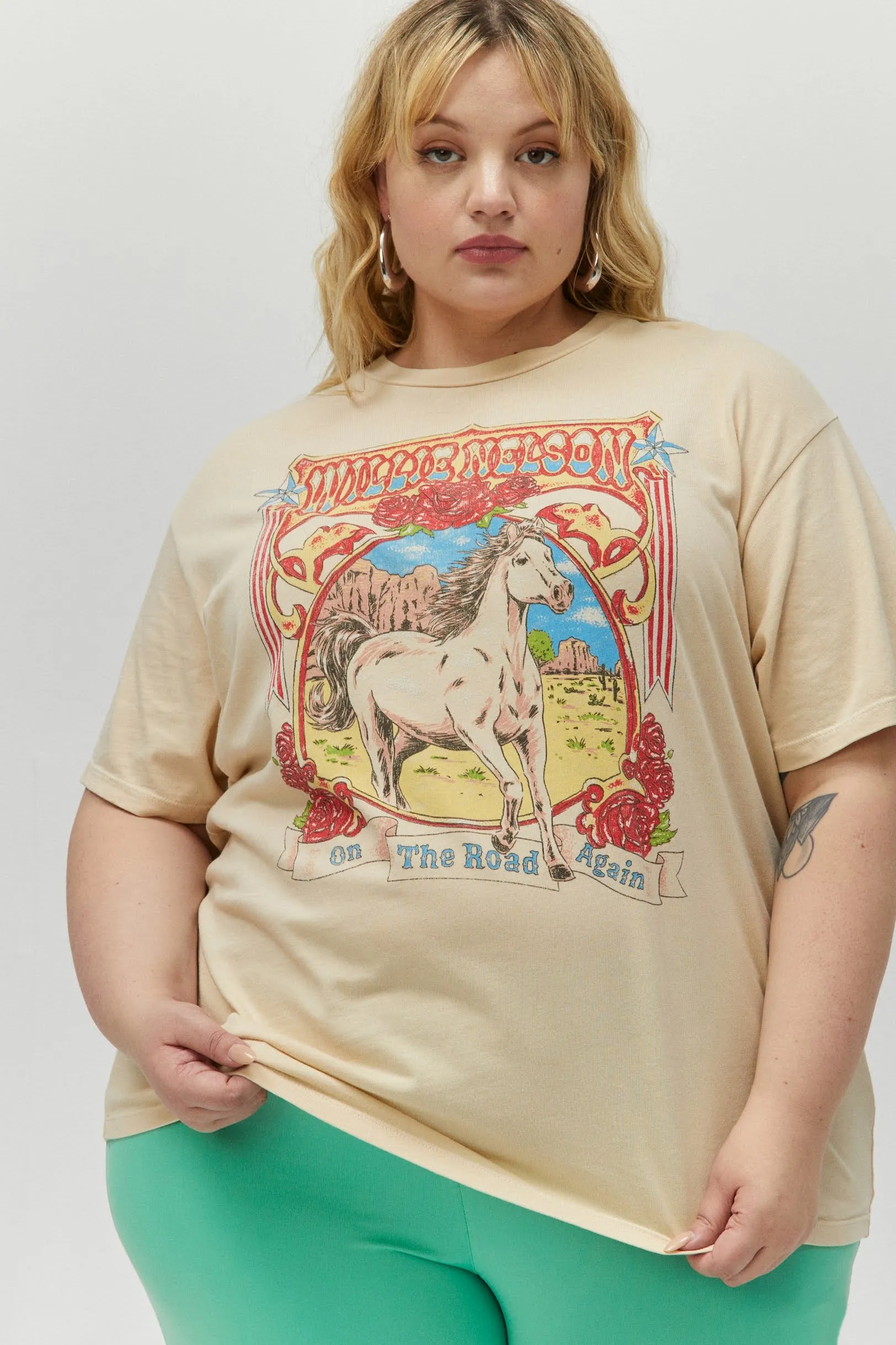 Willie Nelson On The Road Again Weekend Tee ES sold by Daydreamer product image thumbnail 2