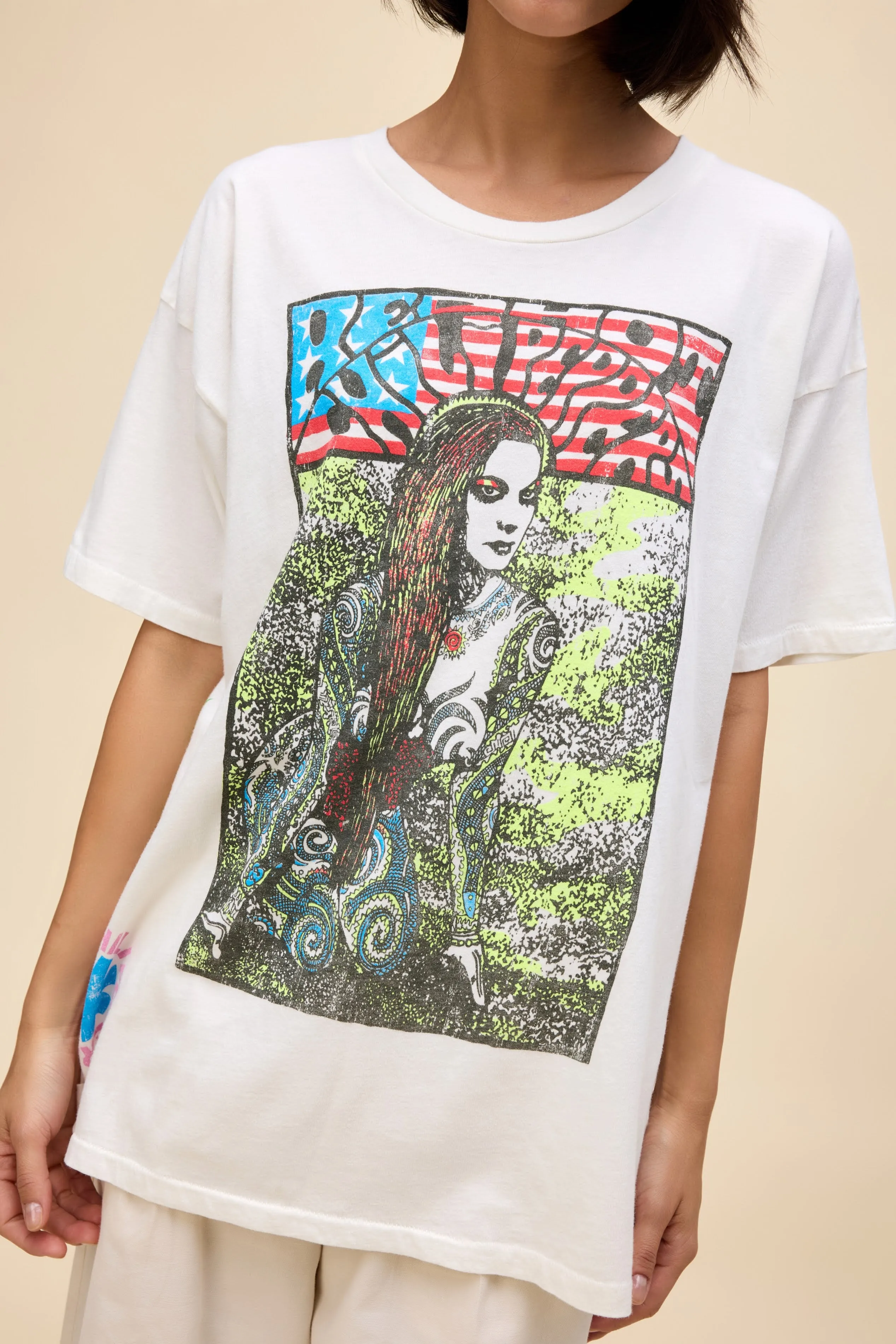 Red Hot Chili Peppers Take Out Merch Tee sold by Daydreamer product image thumbnail 4