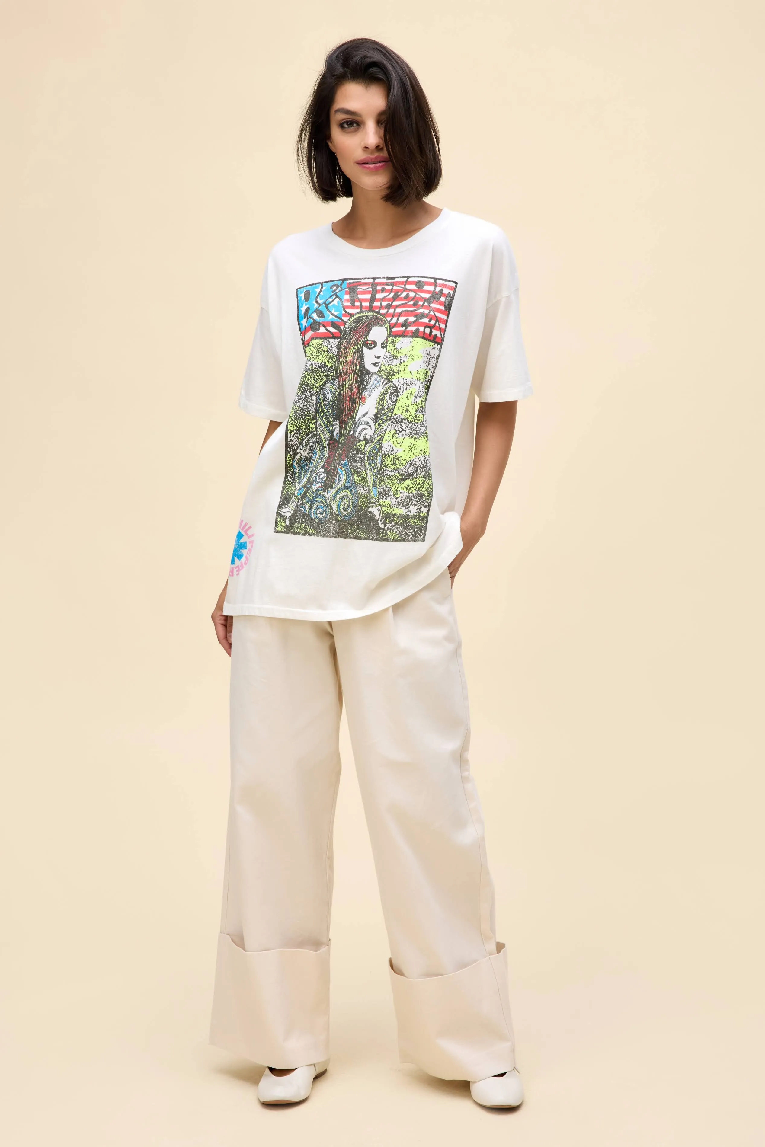 Red Hot Chili Peppers Take Out Merch Tee sold by Daydreamer product image thumbnail 3