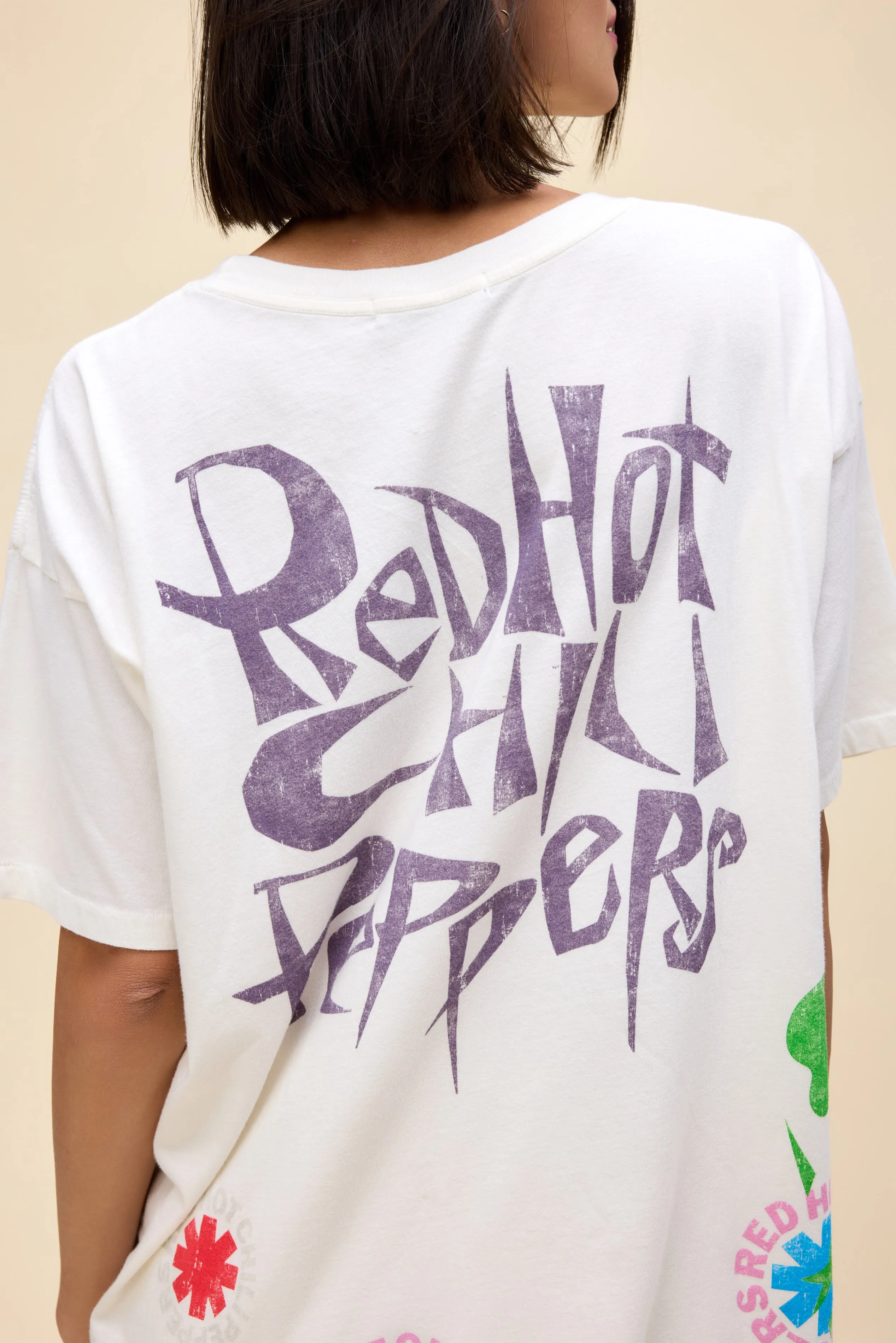 Red Hot Chili Peppers Take Out Merch Tee sold by Daydreamer product image thumbnail 2