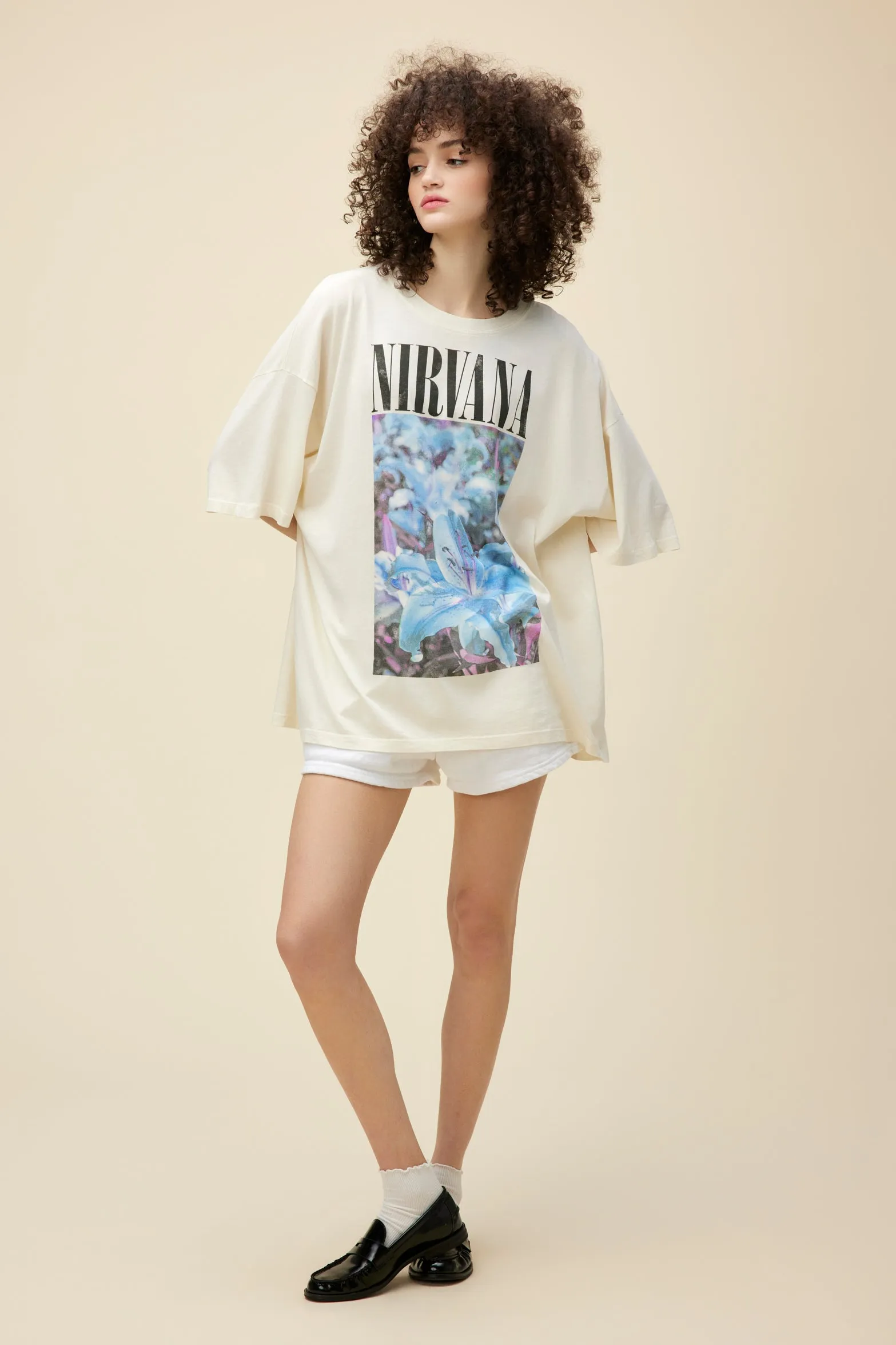 Nirvana Lily OS Tee sold by Daydreamer product image thumbnail 2