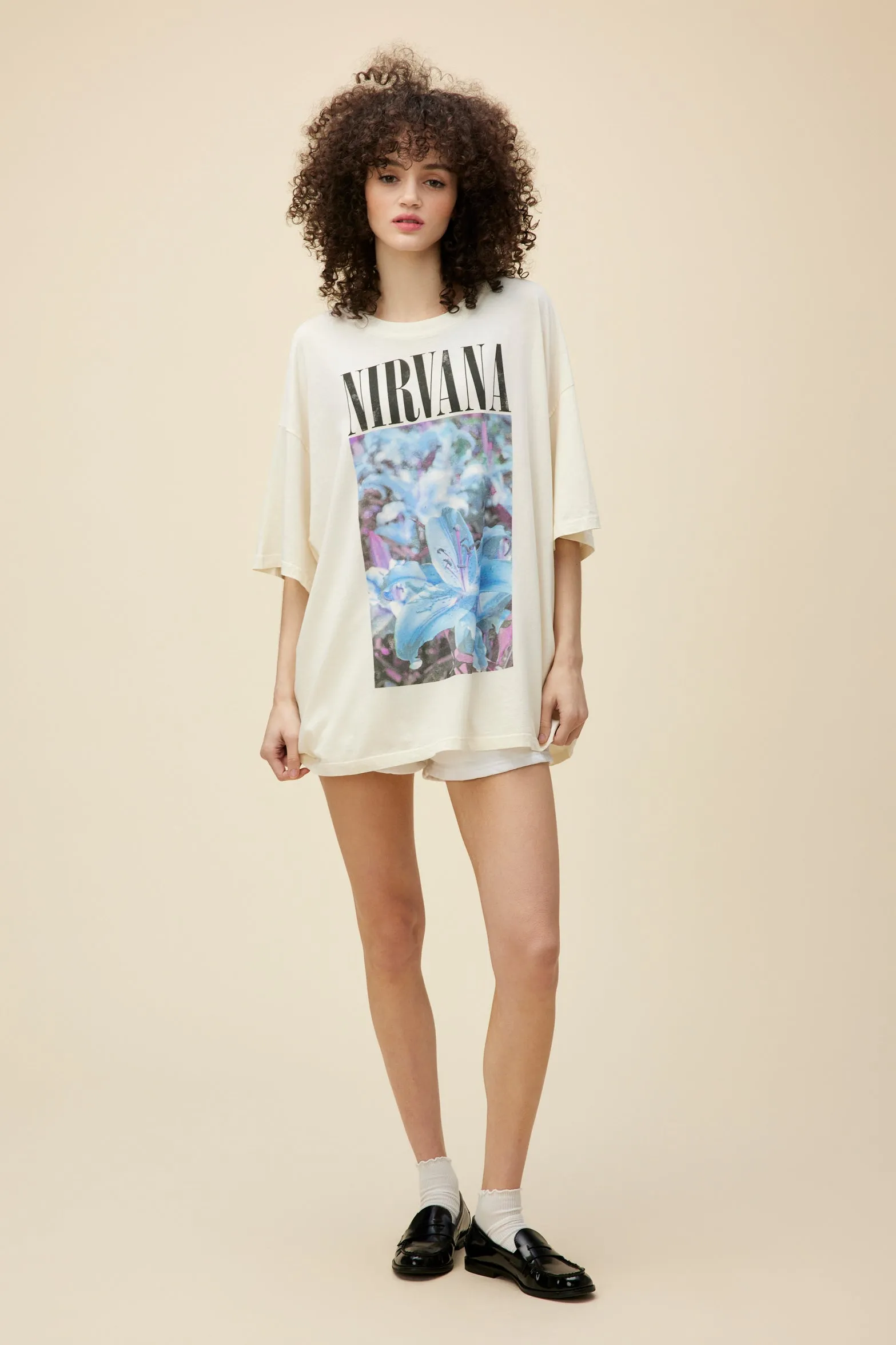 Nirvana Lily OS Tee sold by Daydreamer product image thumbnail 3