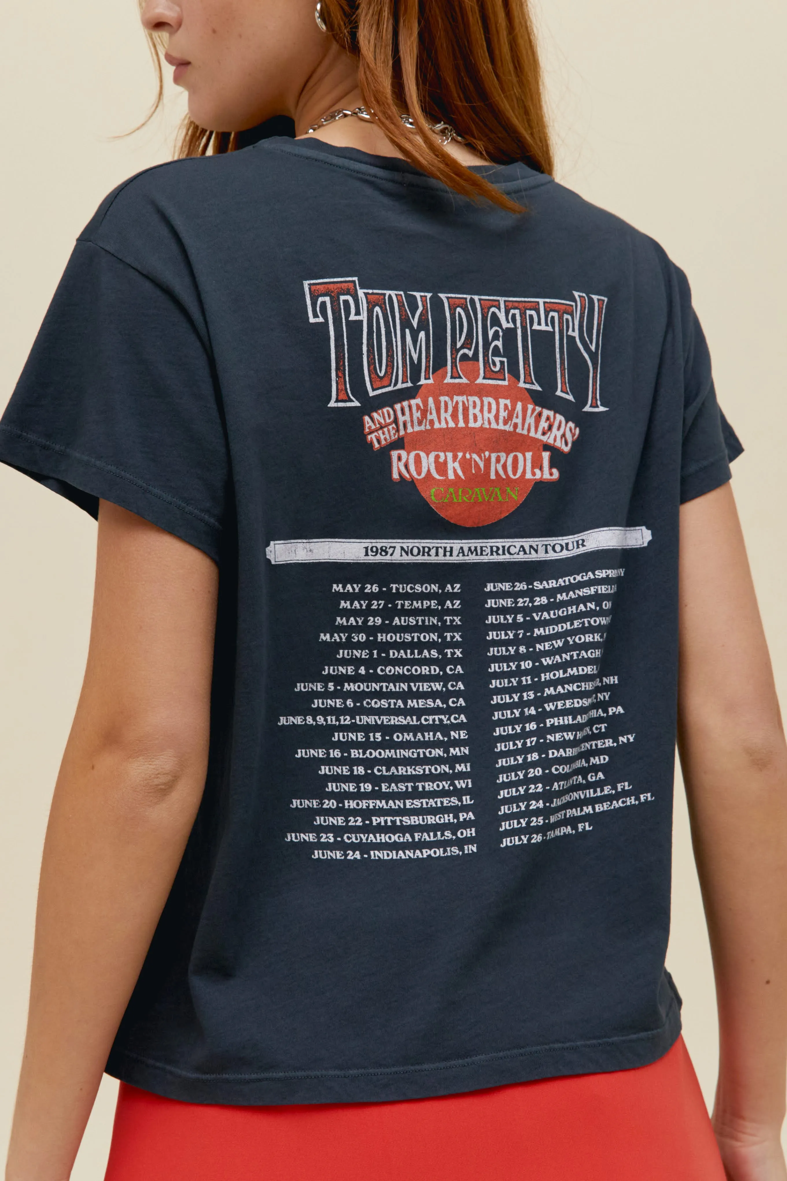 Tom Petty Rock N' Roll Caravan Solo Tee sold by Daydreamer product image thumbnail 2