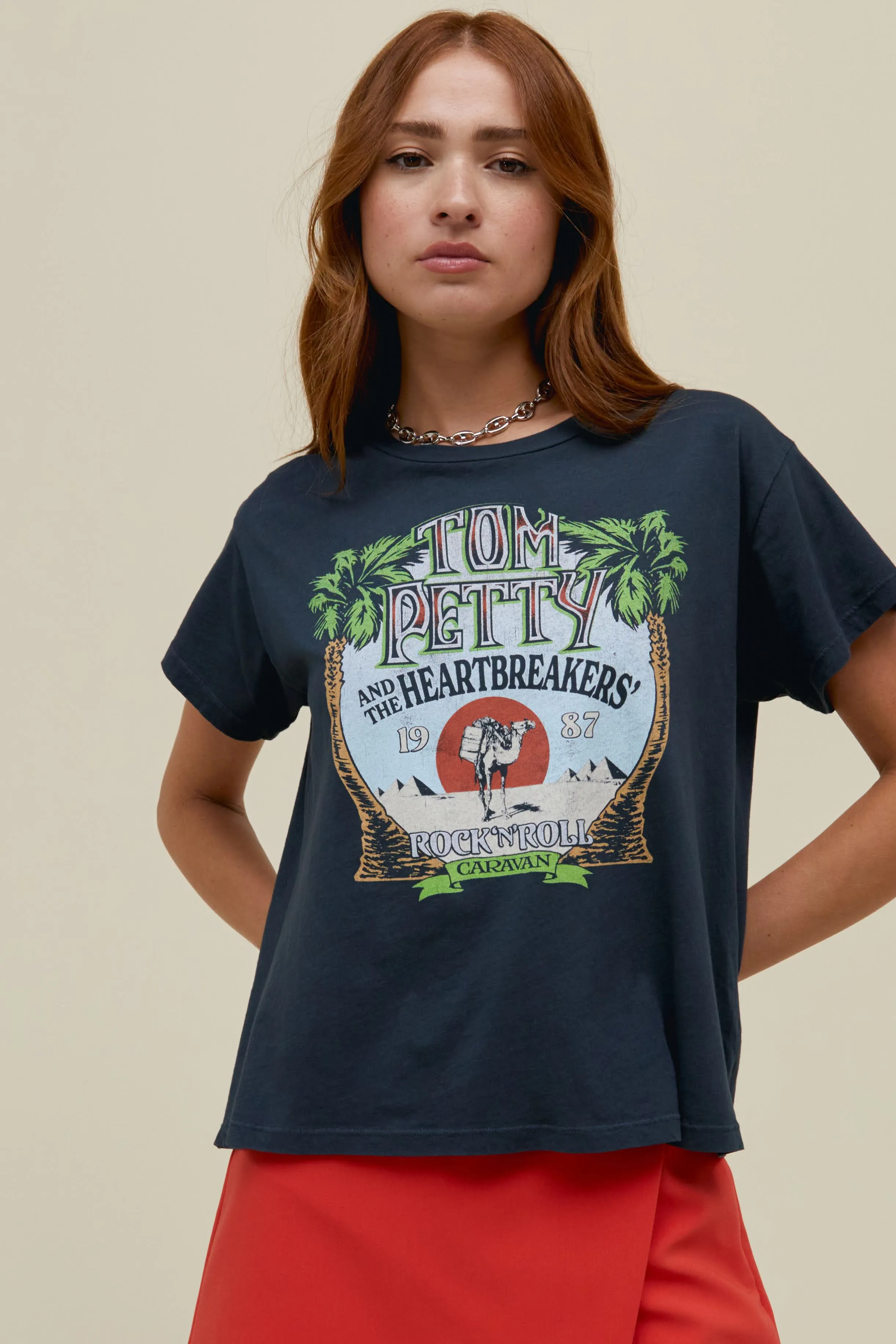 Tom Petty Rock N' Roll Caravan Solo Tee sold by Daydreamer product image thumbnail 4