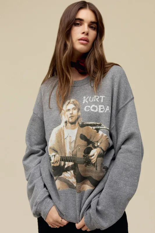 Kurt Cobain Notebook BF Sweatshirt sold by Daydreamer