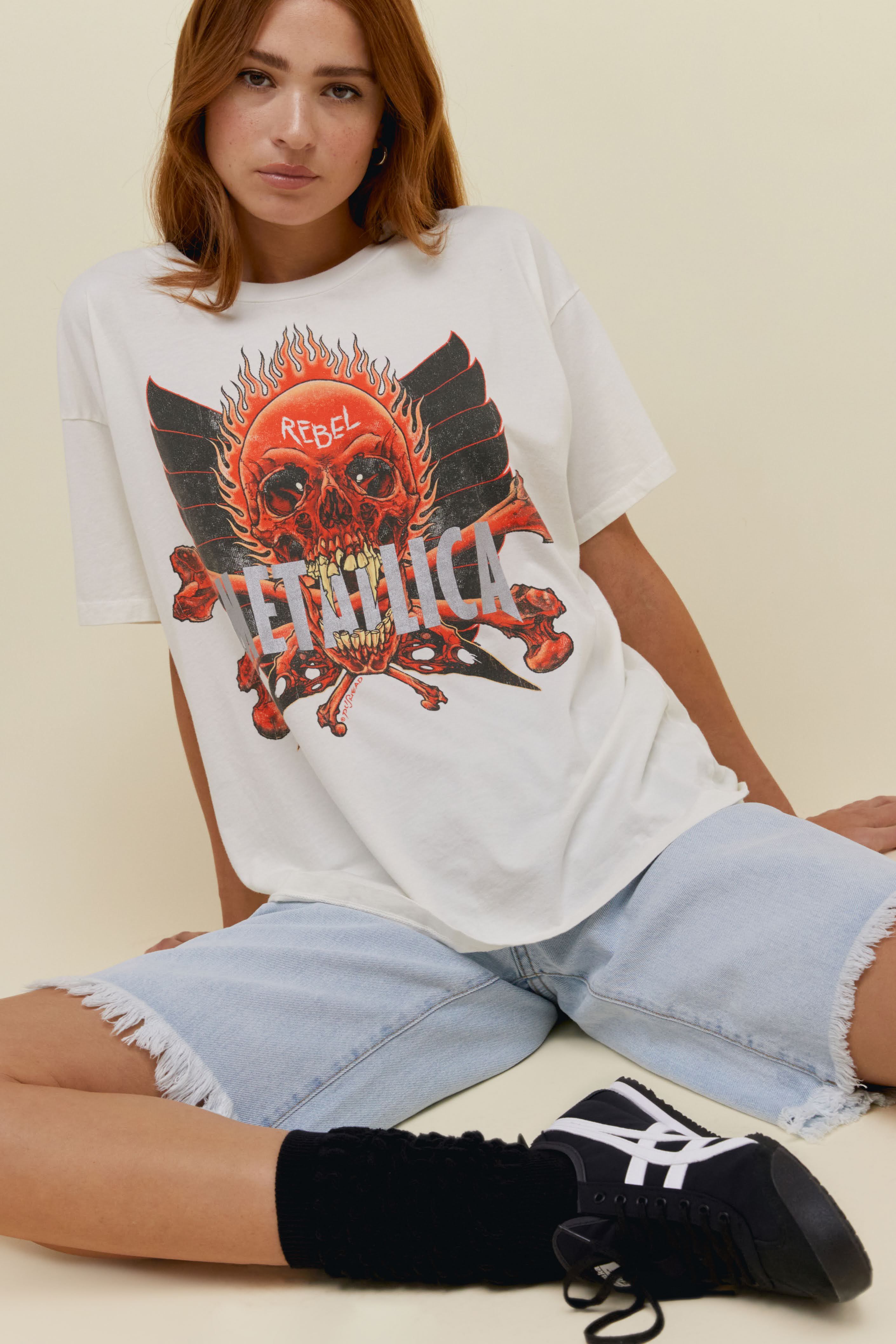 Metallica Rebel Of Babylon Merch Tee sold by Daydreamer product image thumbnail 2