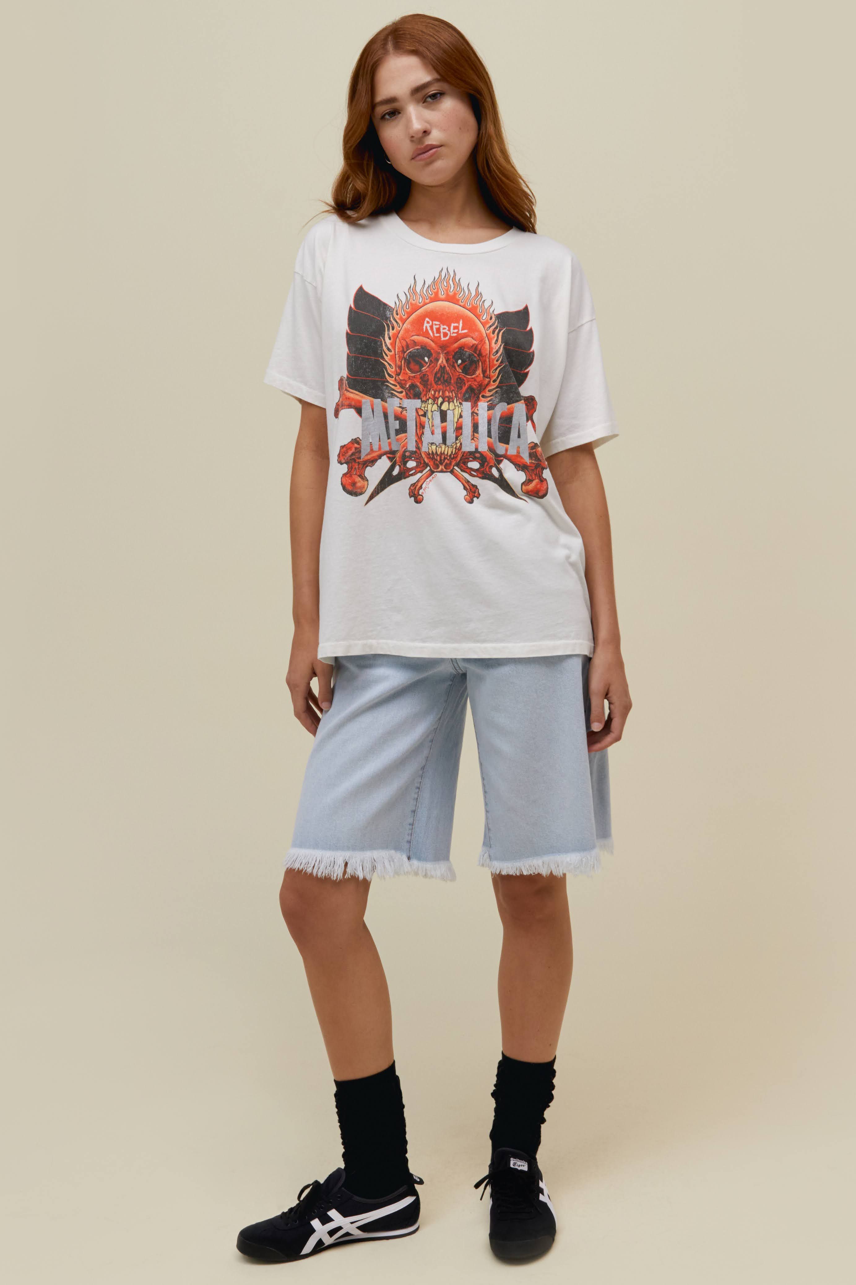 Metallica Rebel Of Babylon Merch Tee sold by Daydreamer product image thumbnail 5