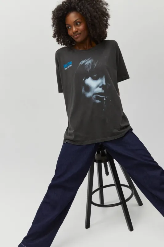 Joni Mitchell Blue Merch Tee sold by Daydreamer