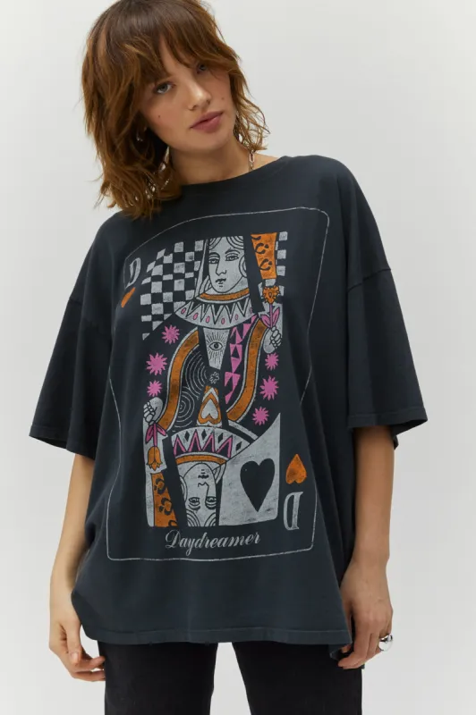 Daydreamer Queen Card OS Tee sold by Daydreamer