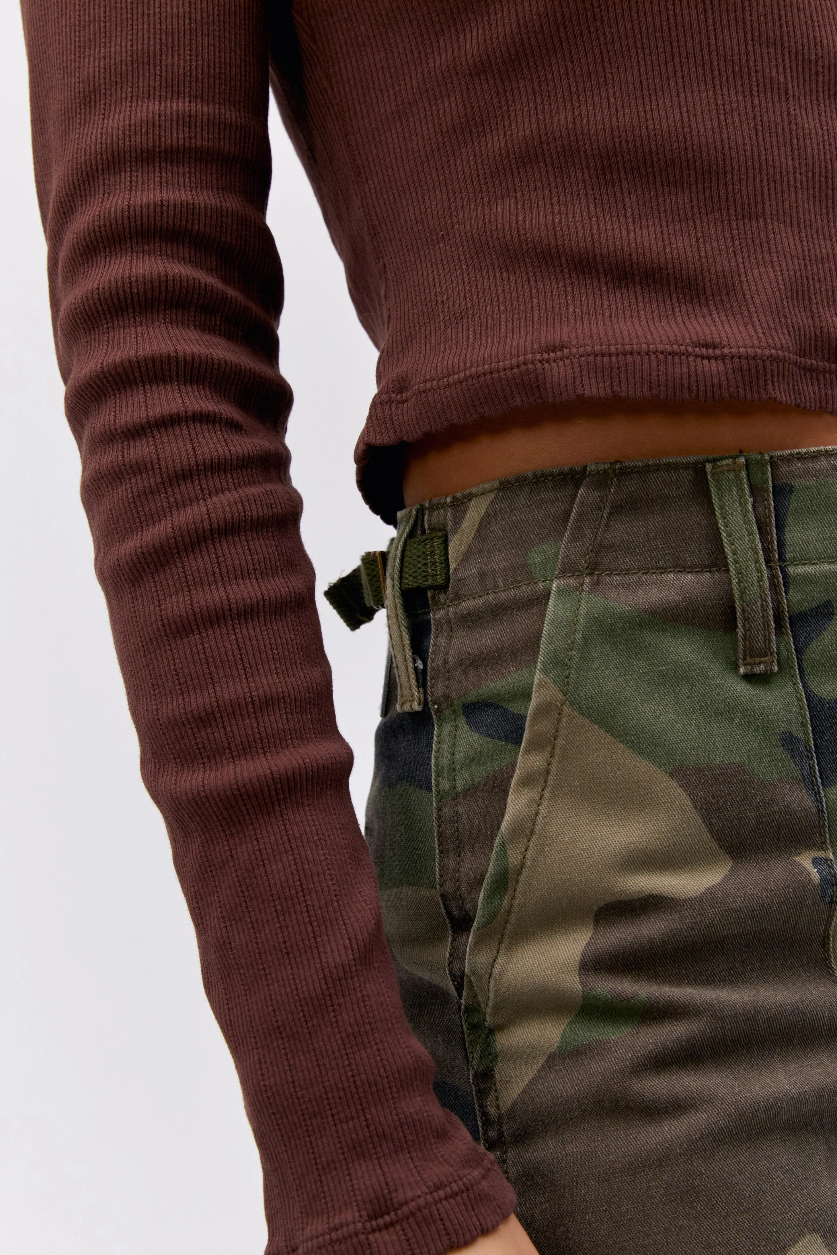 Solid Pointelle Henley sold by Daydreamer product image thumbnail 2