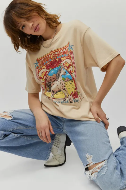 Willie Nelson On The Road Again Weekend Tee sold by Daydreamer