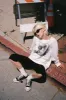 Chris Stein Debbie Sunglasses Photo Oversized Long Sleeve sold by Daydreamer