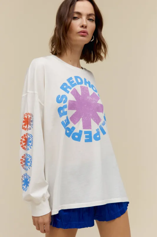 Red Hot Chili Peppers Asterisk Collage OS Long Sleeve sold by Daydreamer