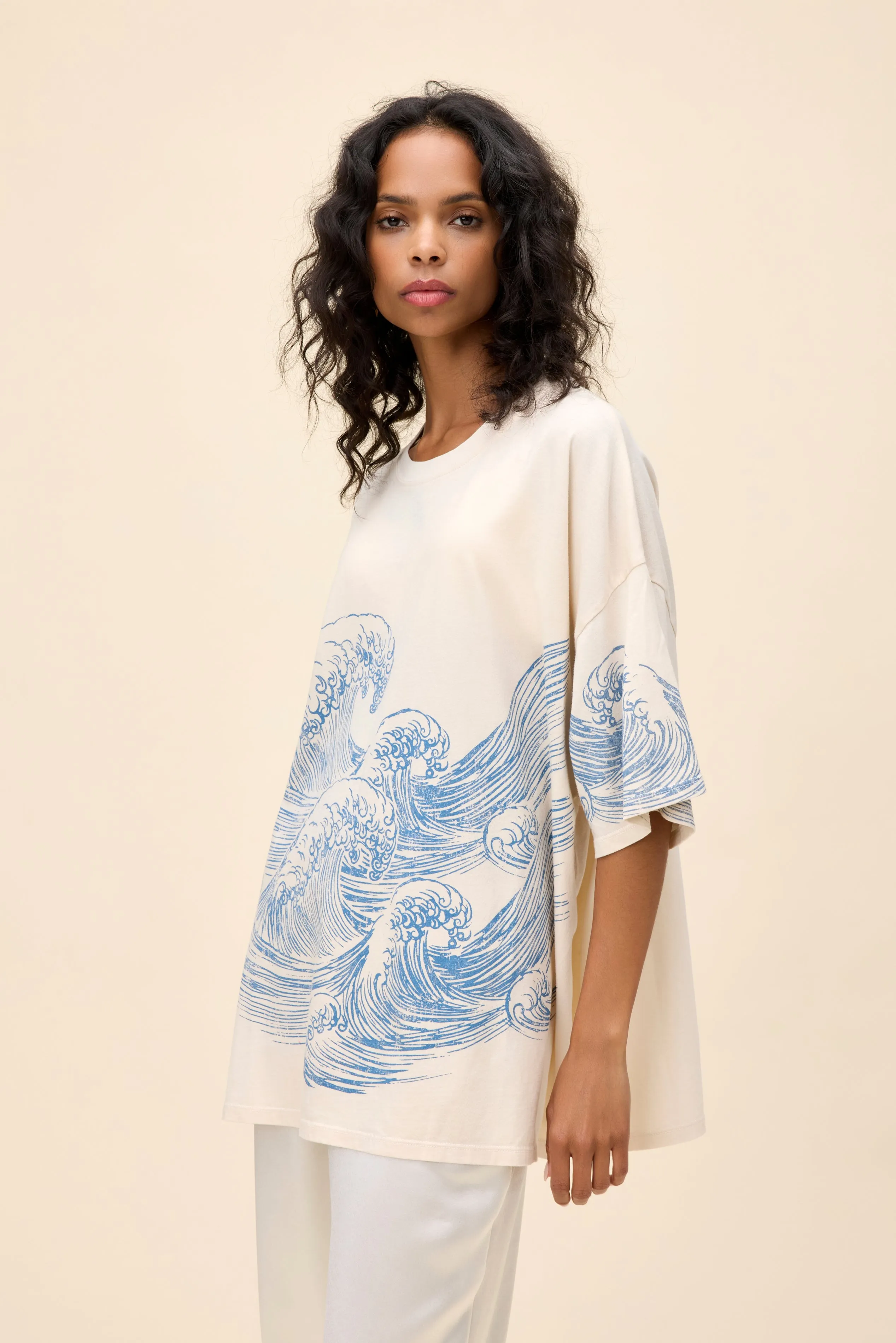 Exploded Waves OS Tee sold by Daydreamer product image thumbnail 3