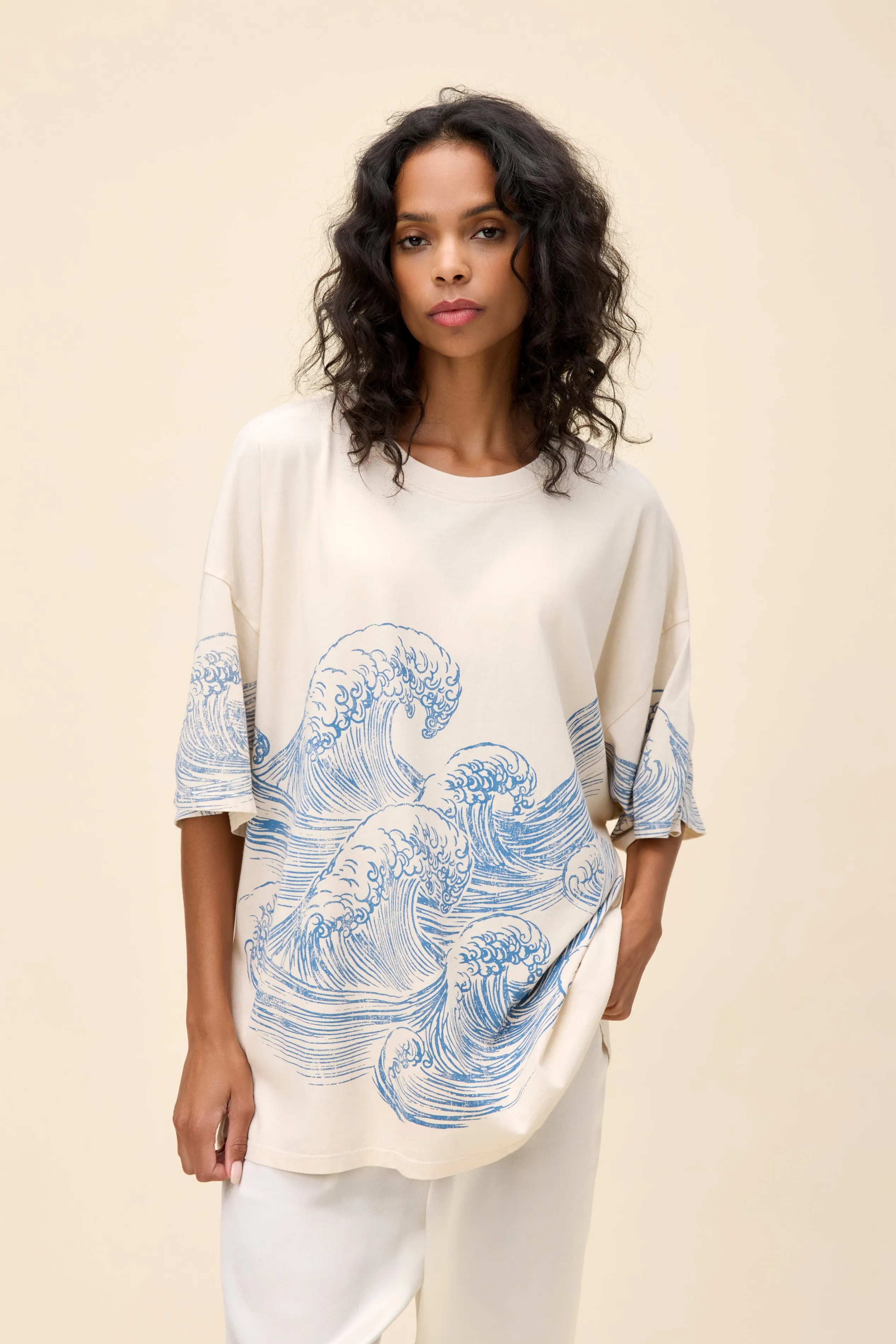 Exploded Waves OS Tee sold by Daydreamer