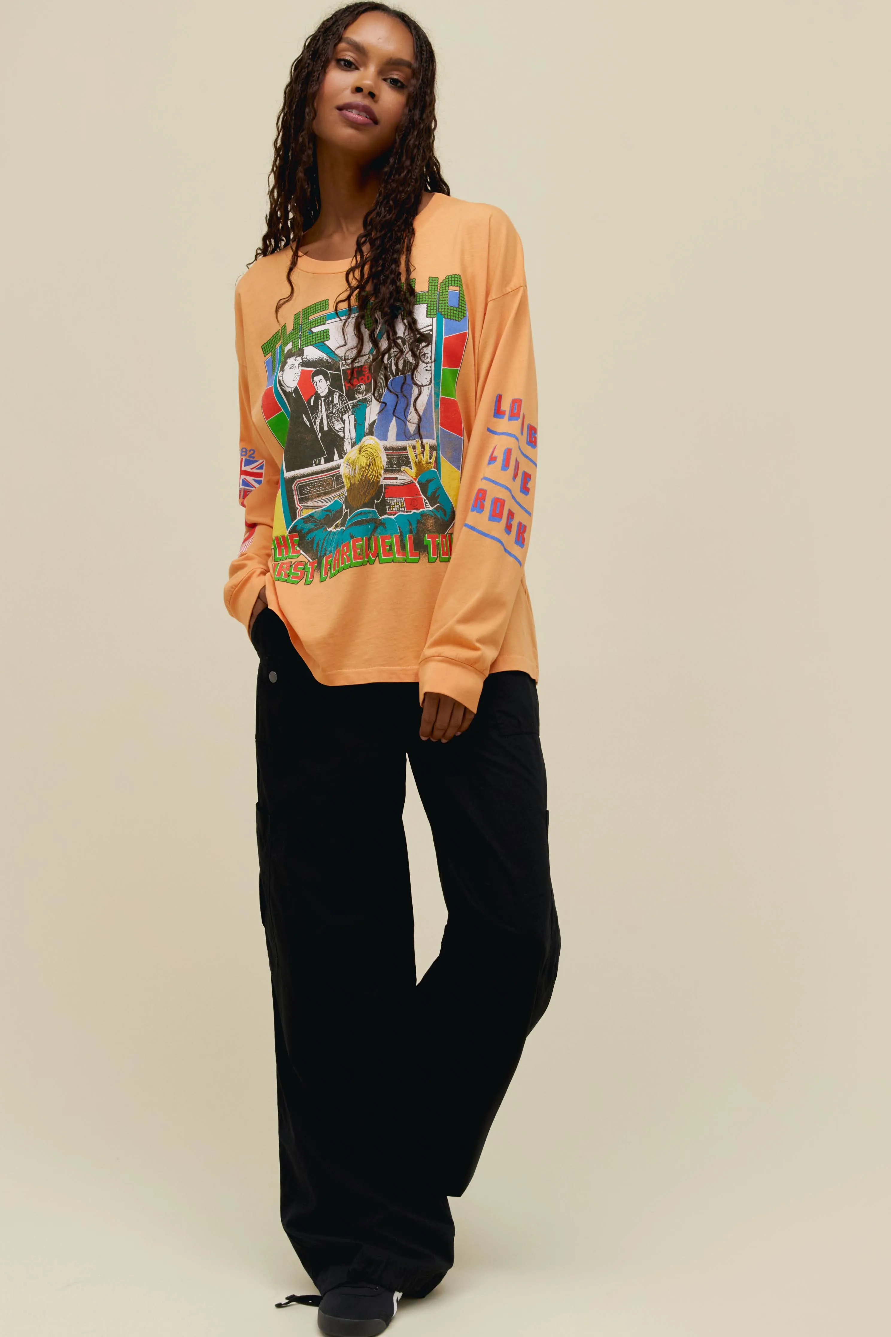 The Who First Farewell Tour Long Sleeve Merch sold by Daydreamer product image thumbnail 5