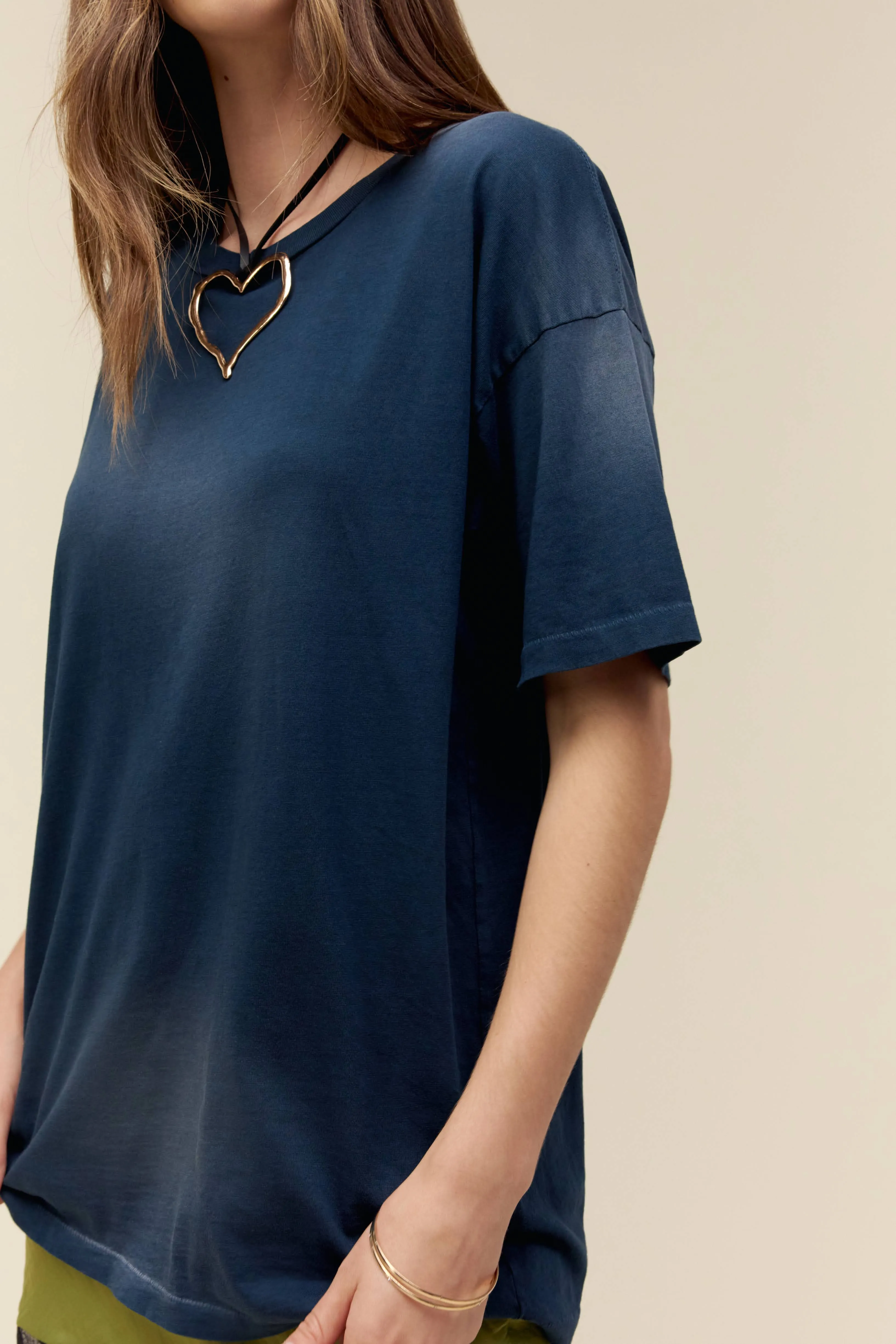 Solid Merch Tee in Sun Faded Black sold by Daydreamer product image thumbnail 2