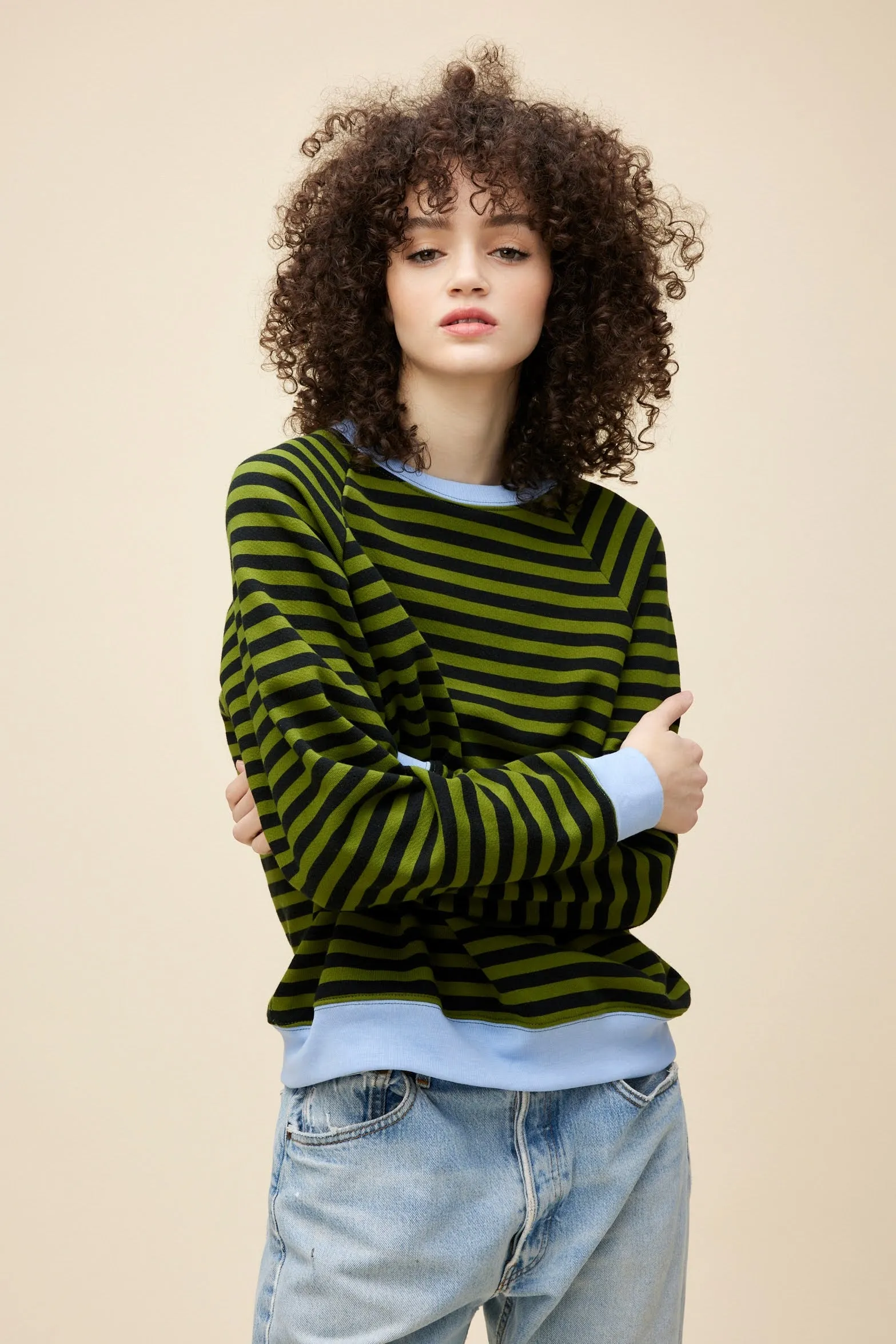 Stripe Vintage Sweatshirt sold by Daydreamer product image thumbnail 2