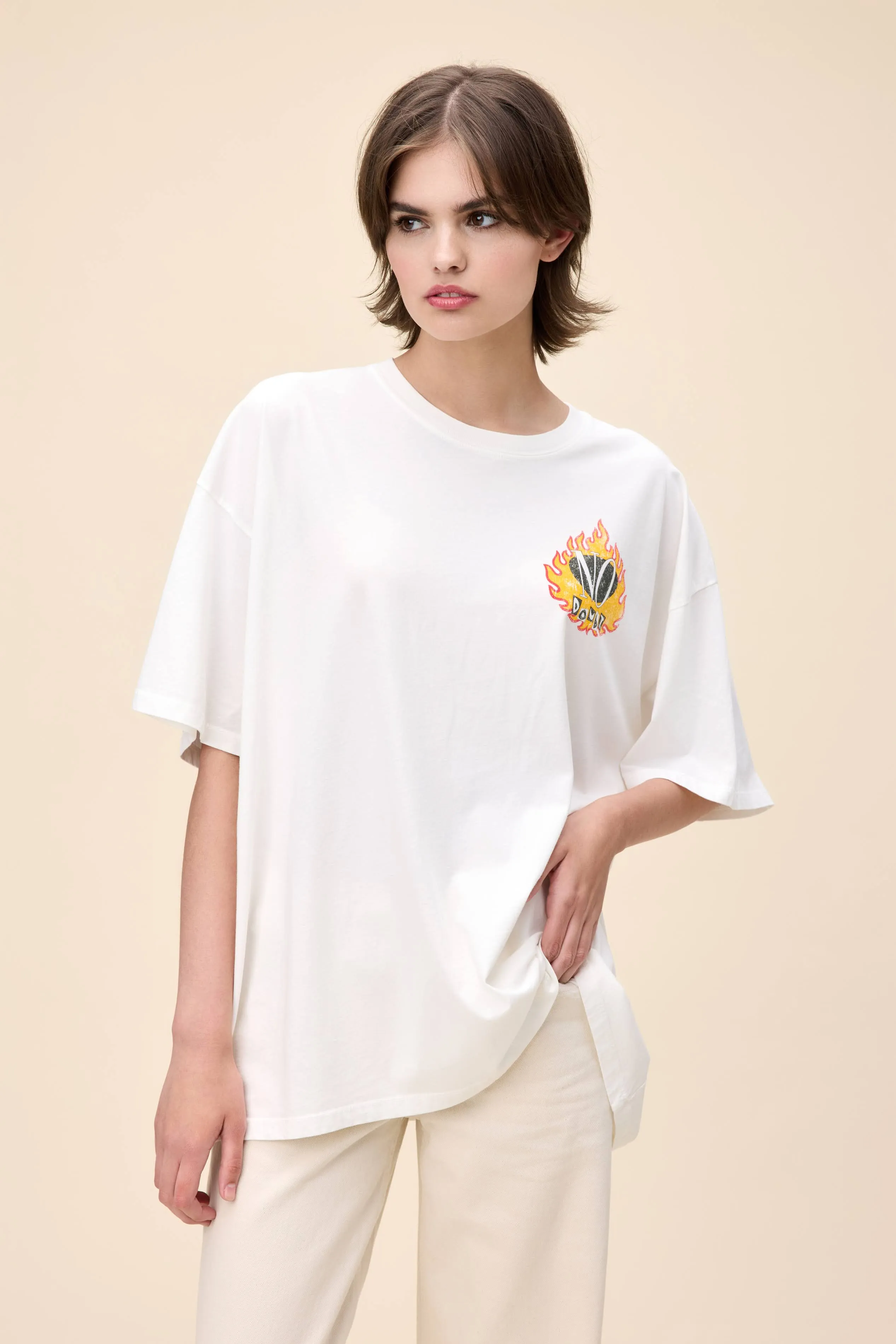 No Doubt Tragic Kingdom Flames OS Tee sold by Daydreamer product image thumbnail 2