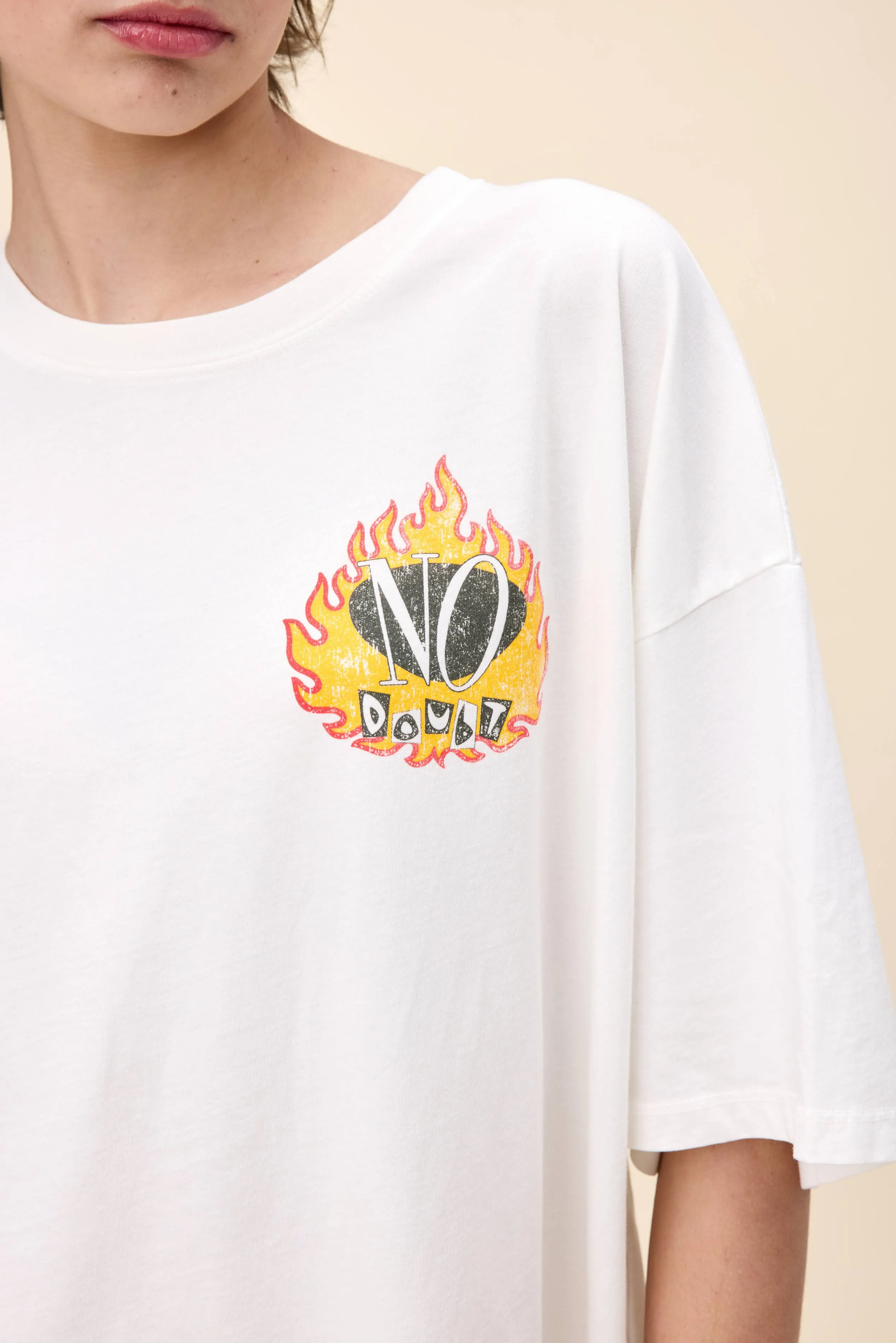 No Doubt Tragic Kingdom Flames OS Tee sold by Daydreamer product image thumbnail 3