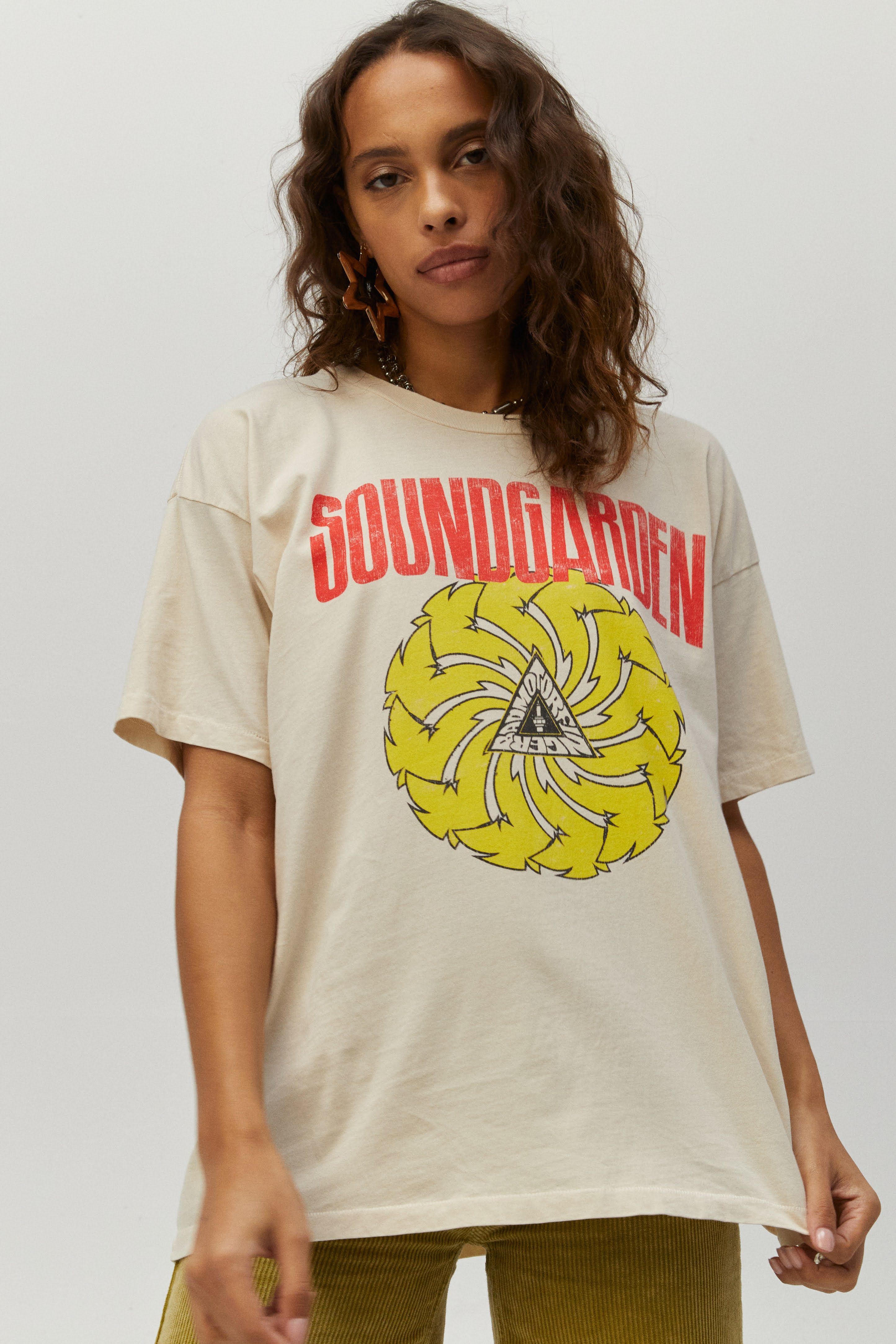 Sound Garden Badmotofinger Merch Tee sold by Daydreamer product image thumbnail 4