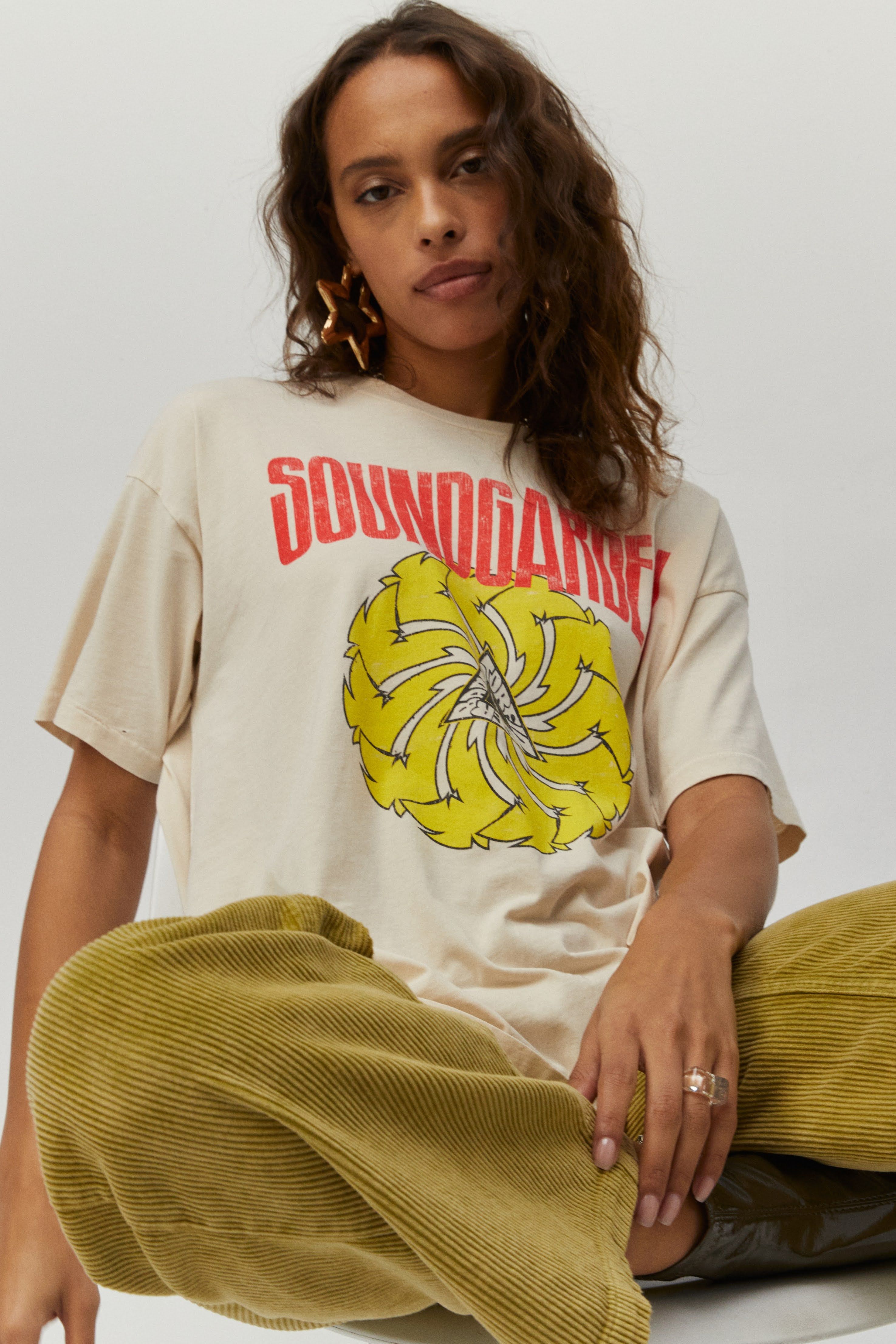 Sound Garden Badmotofinger Merch Tee sold by Daydreamer product image thumbnail 3