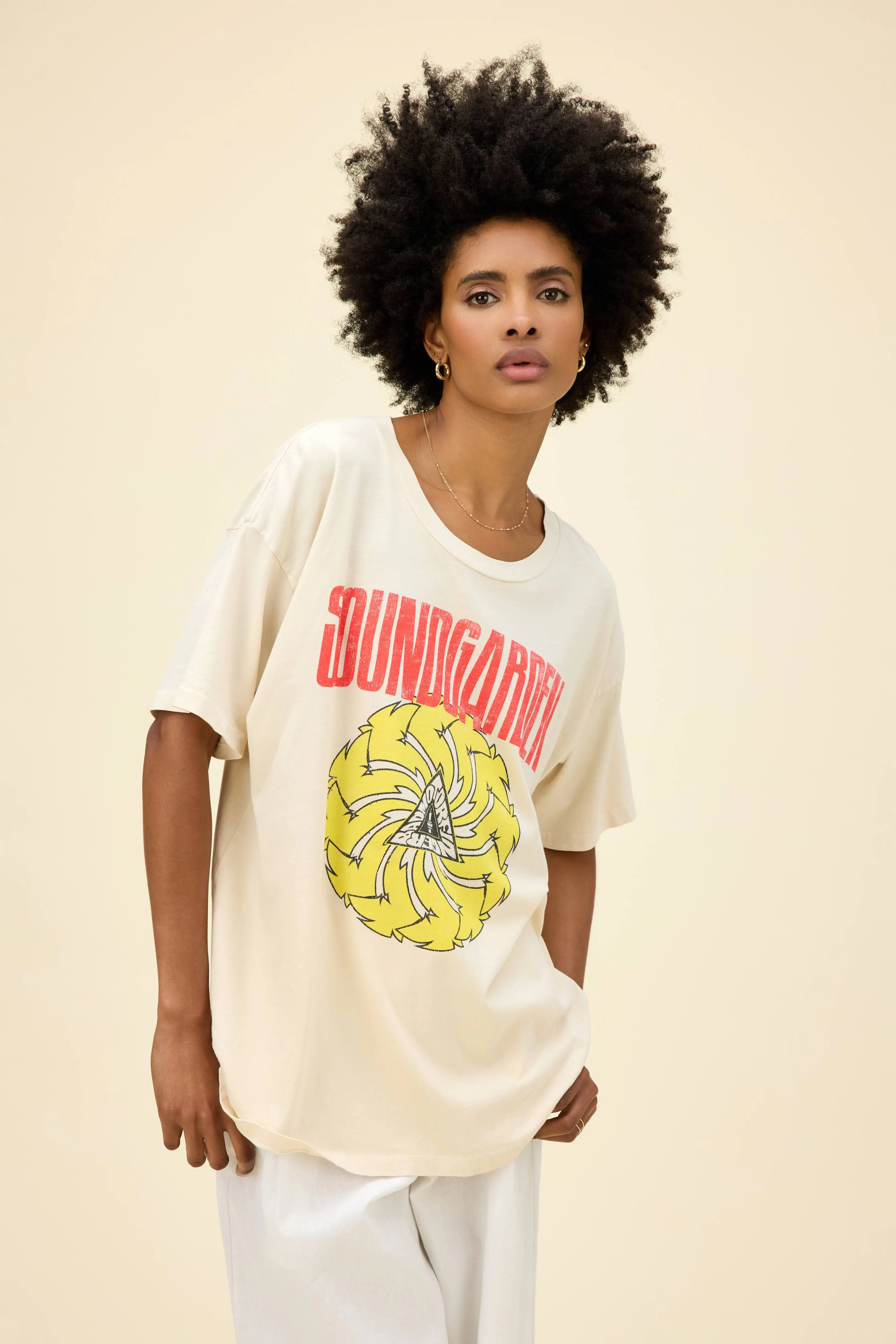 Soundgarden Badmotofinger Merch Tee sold by Daydreamer product image thumbnail 4