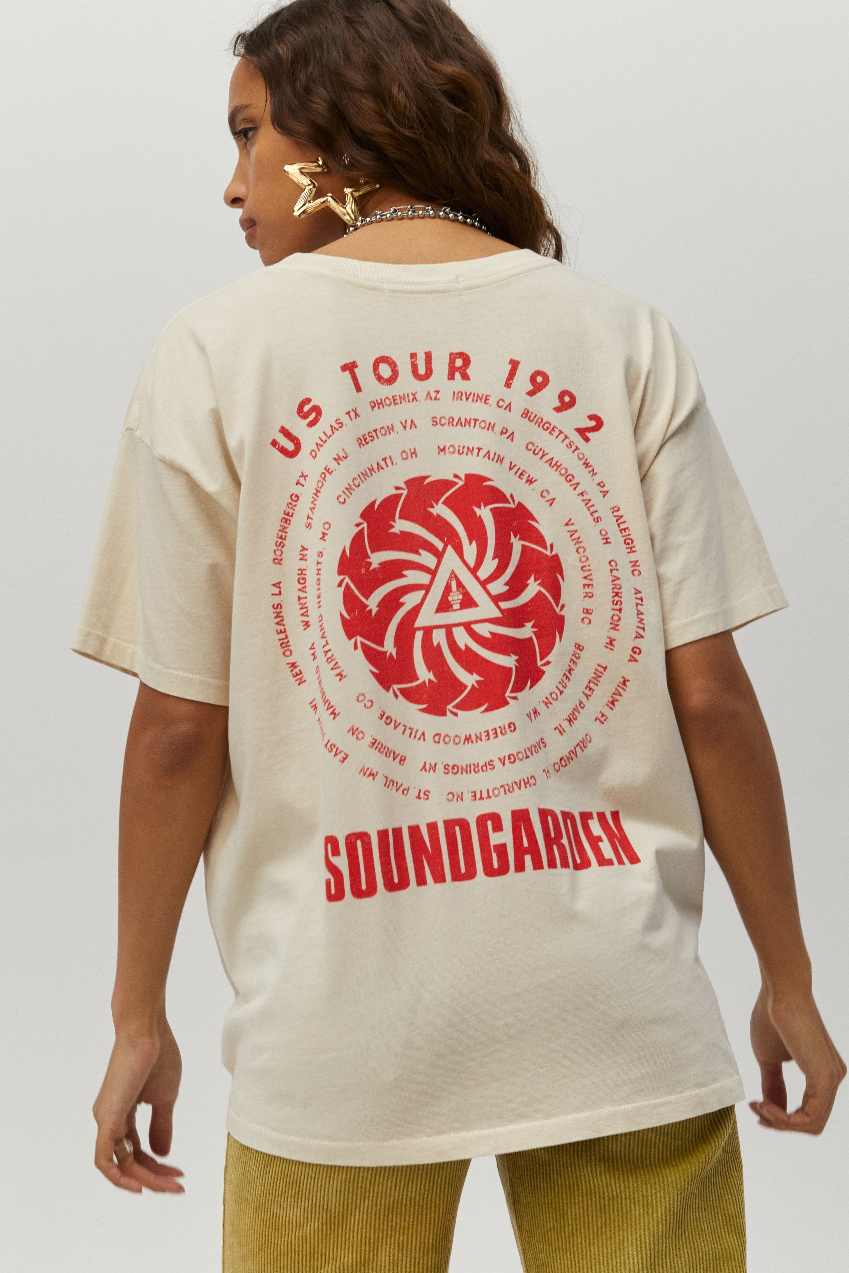 Sound Garden Badmotofinger Merch Tee sold by Daydreamer product image thumbnail 2