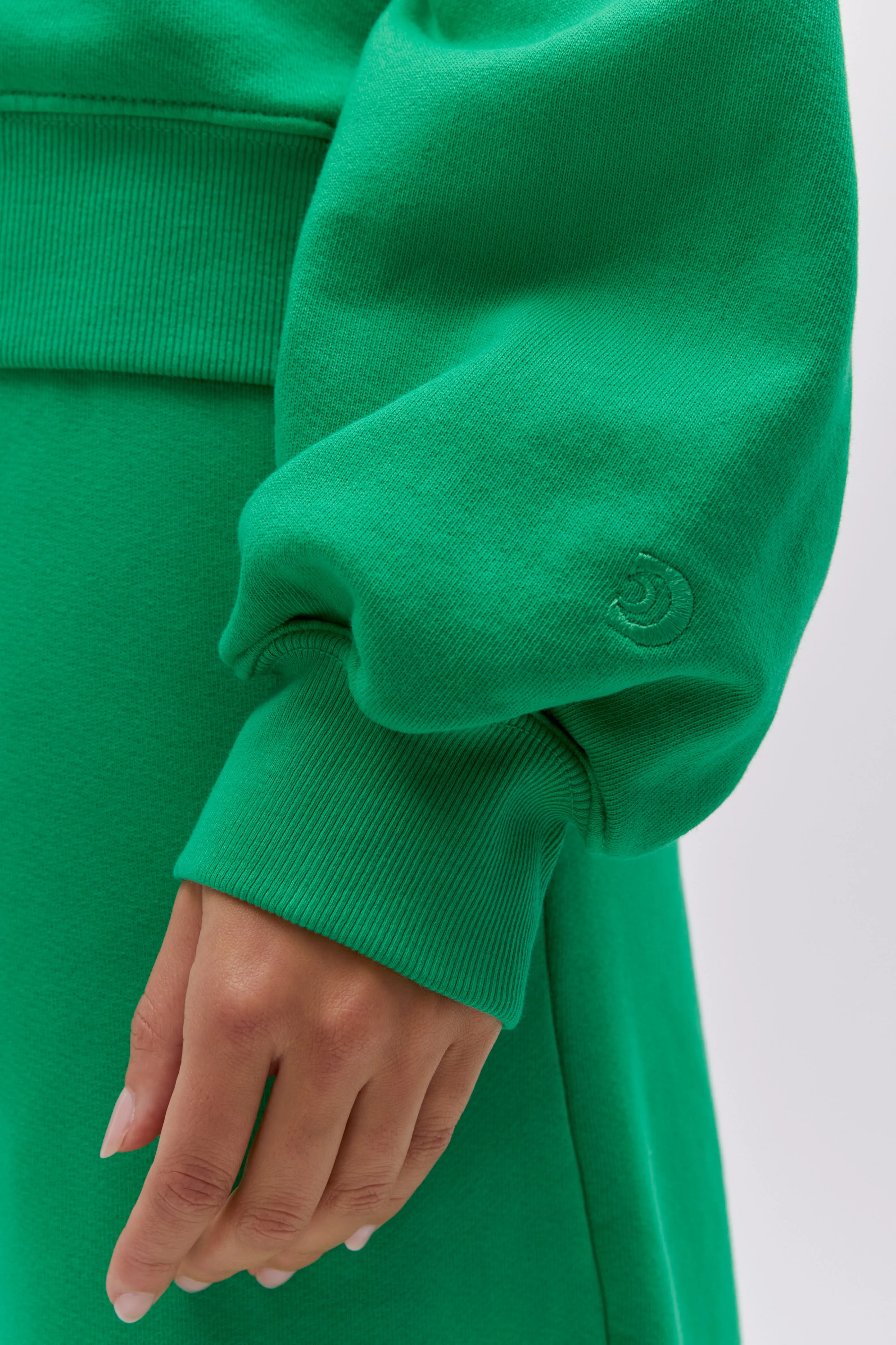 Solid Half Zip Sweatshirt sold by Daydreamer product image thumbnail 5