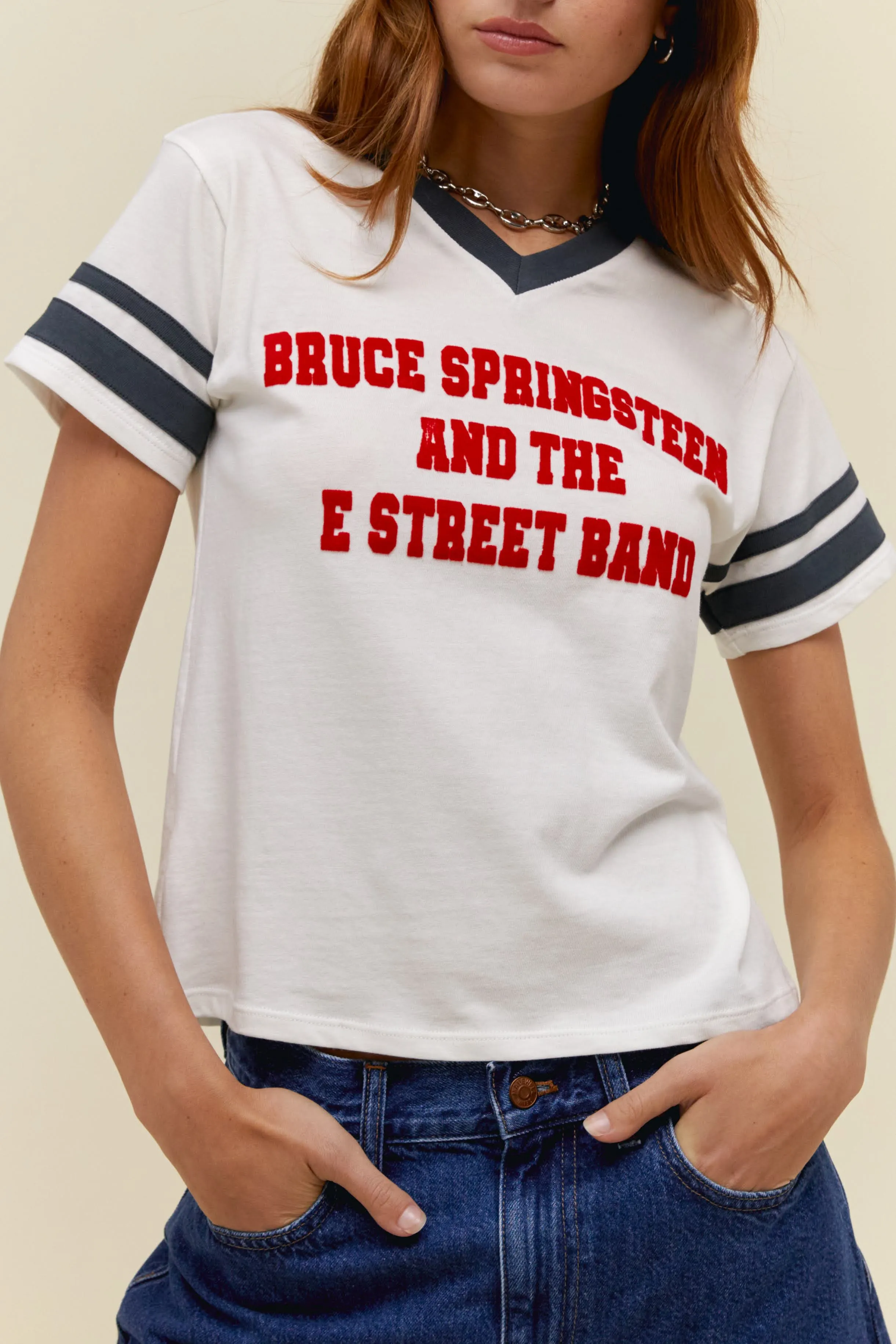 Bruce Springsteen And The E Street Band Sporty Tee sold by Daydreamer product image thumbnail 4