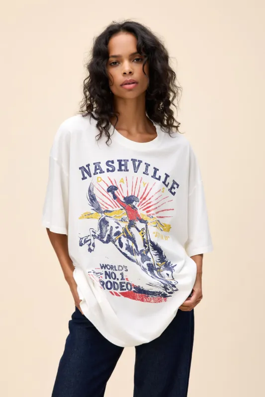 Nashville Rodeo OS Tee sold by Daydreamer