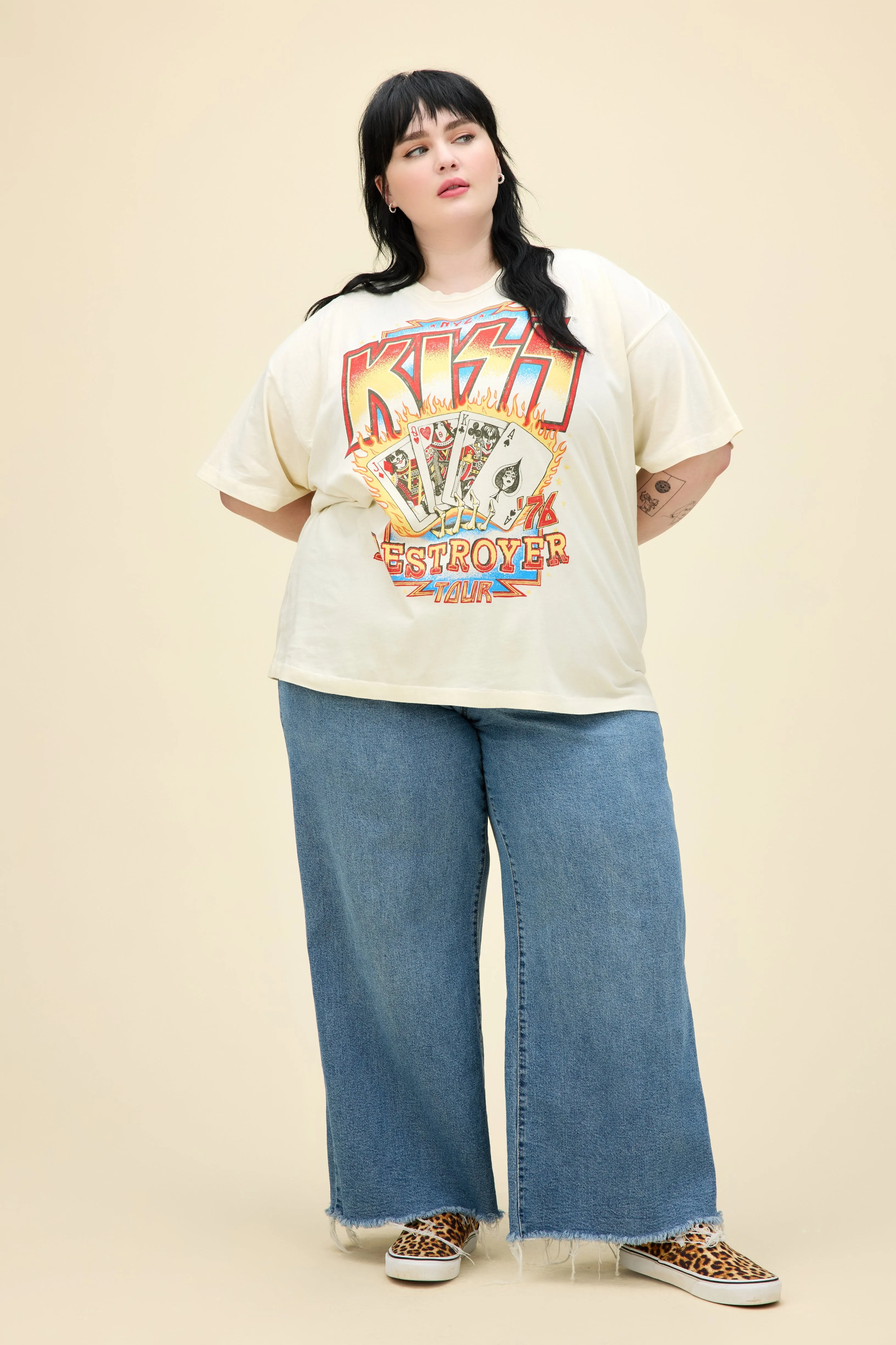 Kiss Destroyer Tour 76 Merch Tee ES sold by Daydreamer product image thumbnail 4