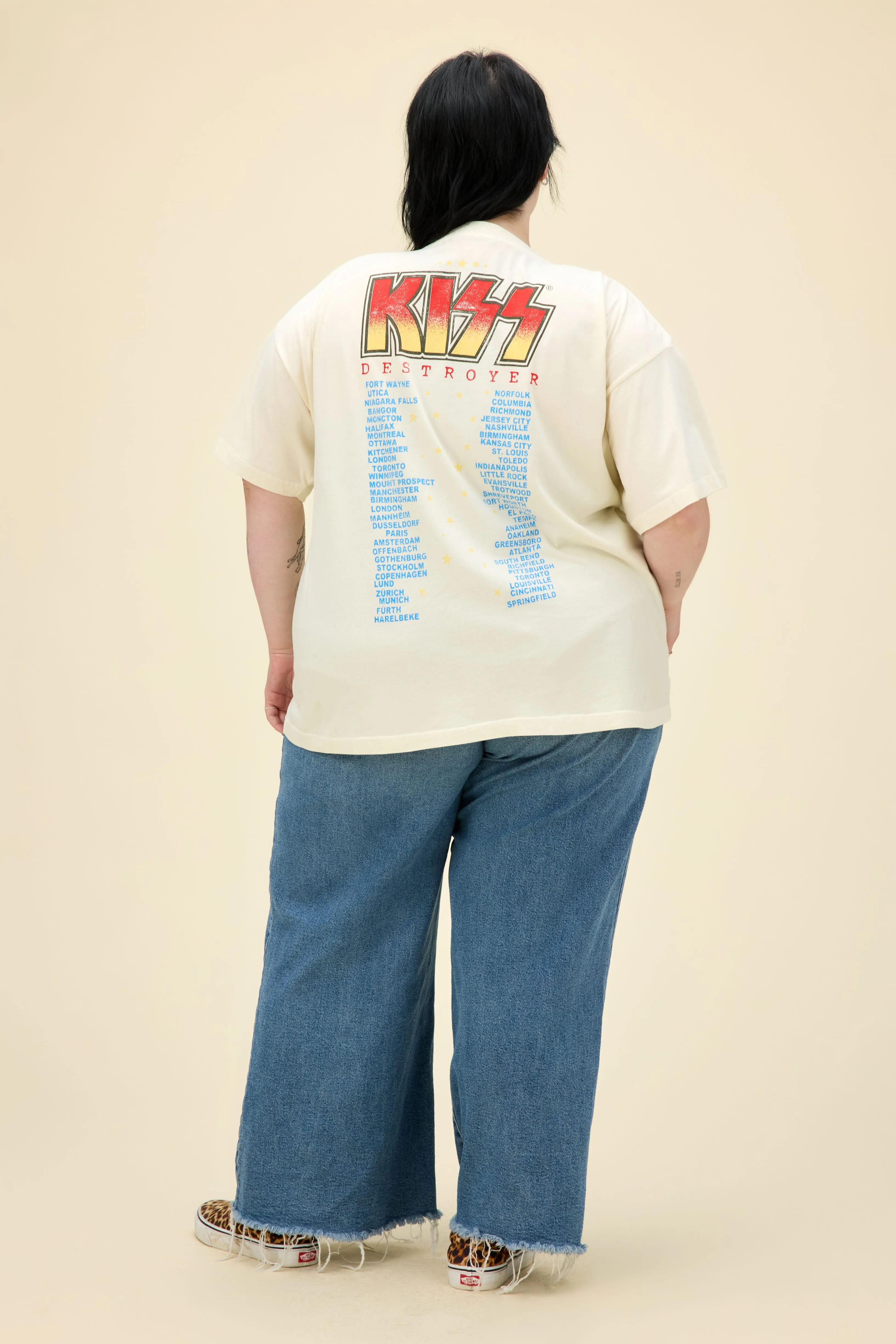 Kiss Destroyer Tour 76 Merch Tee ES sold by Daydreamer product image thumbnail 5