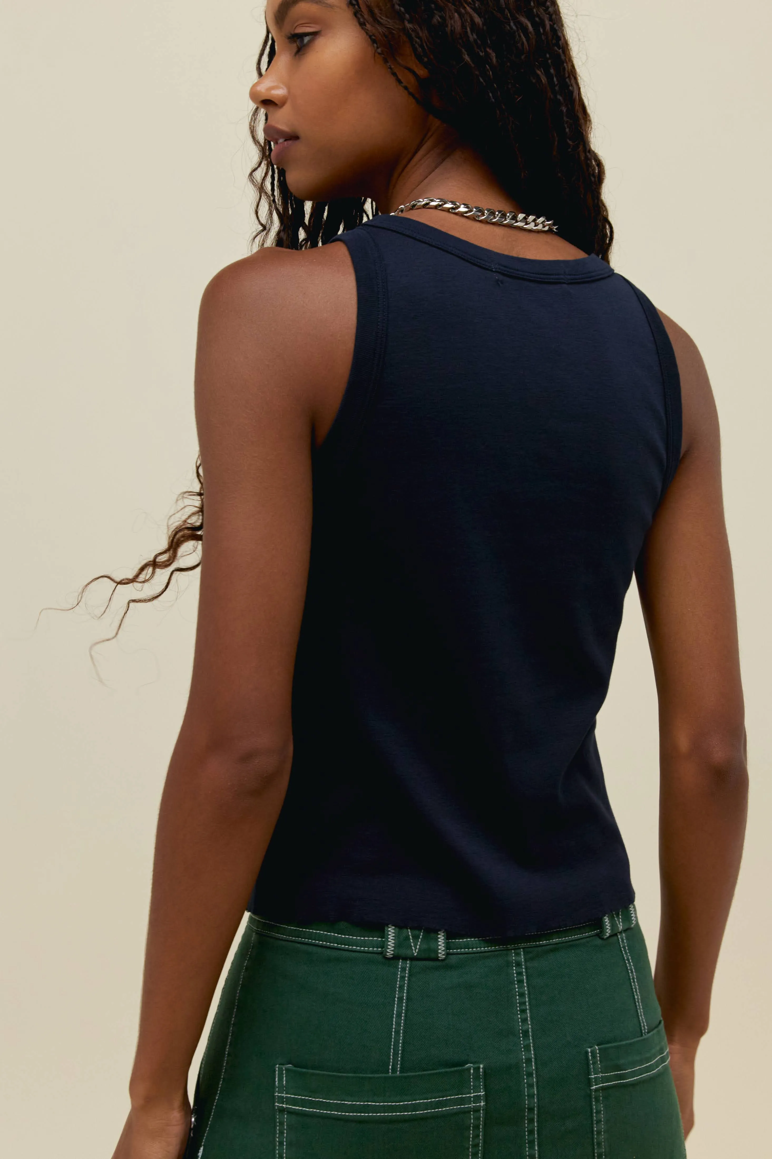Janis Joplin Boston Music Hall Racer Tank sold by Daydreamer product image thumbnail 4