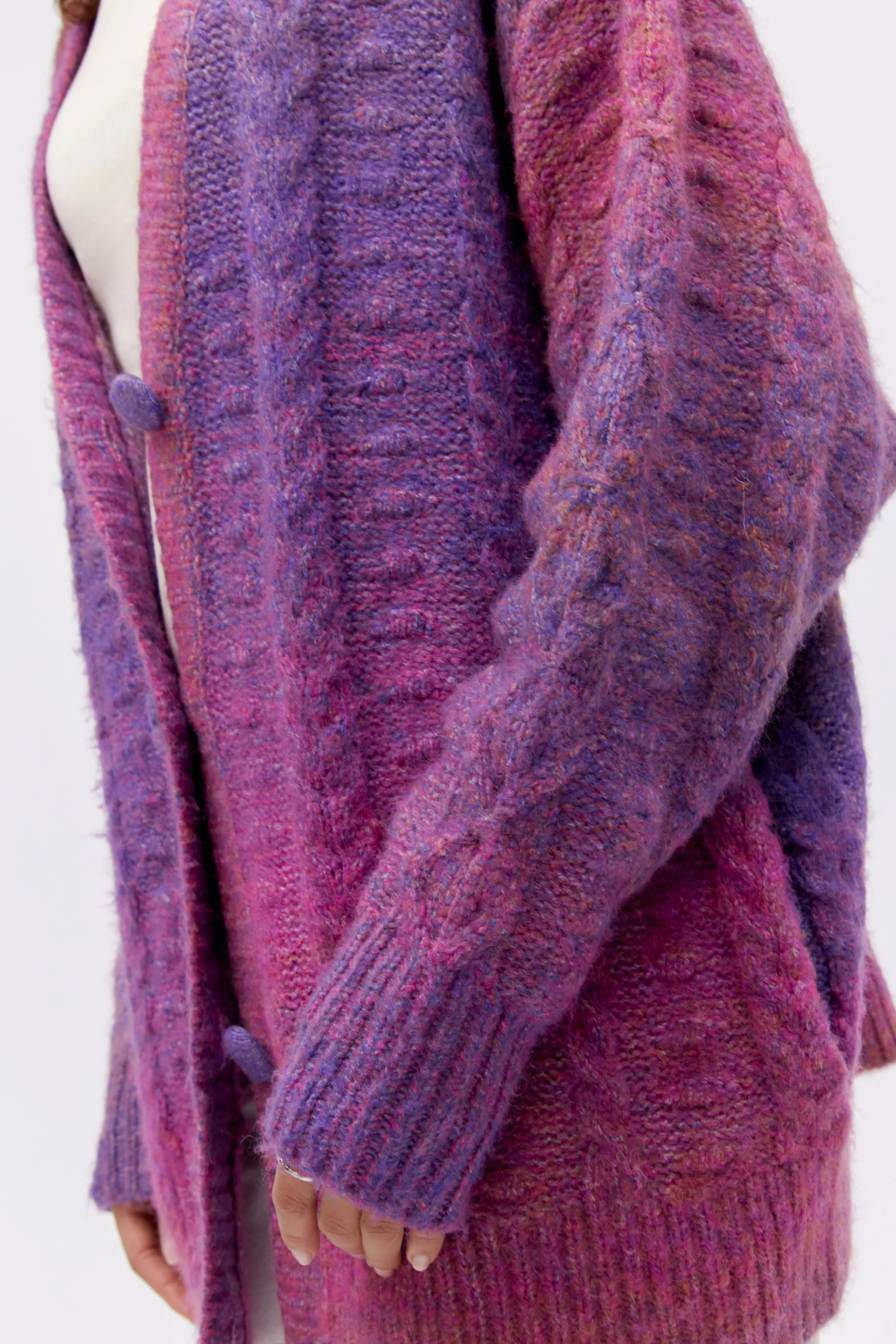 Ombre Cardigan in Wild Orchid sold by Daydreamer product image thumbnail 3