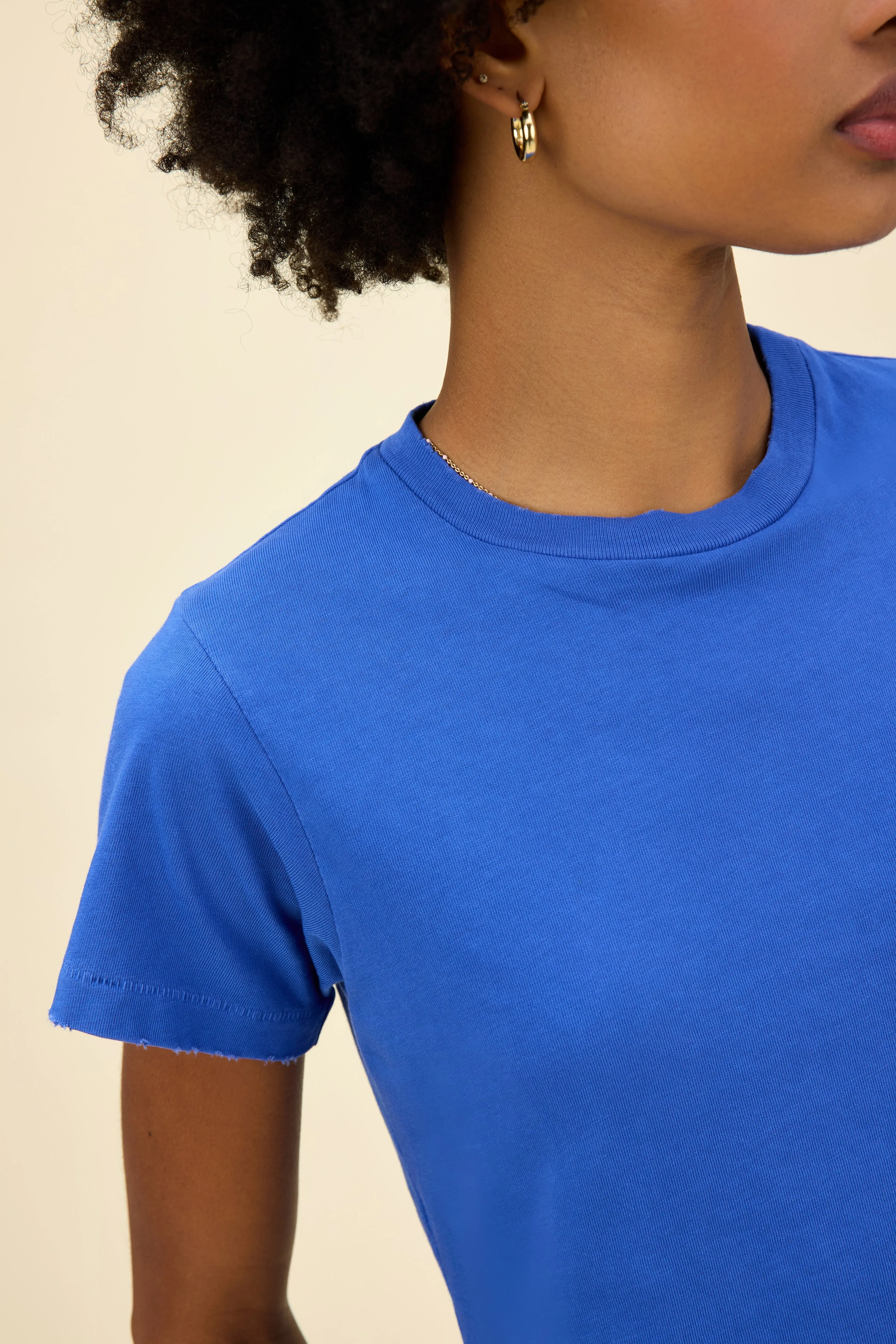 Solid Vintage Tee in Ultra Marine sold by Daydreamer product image thumbnail 2