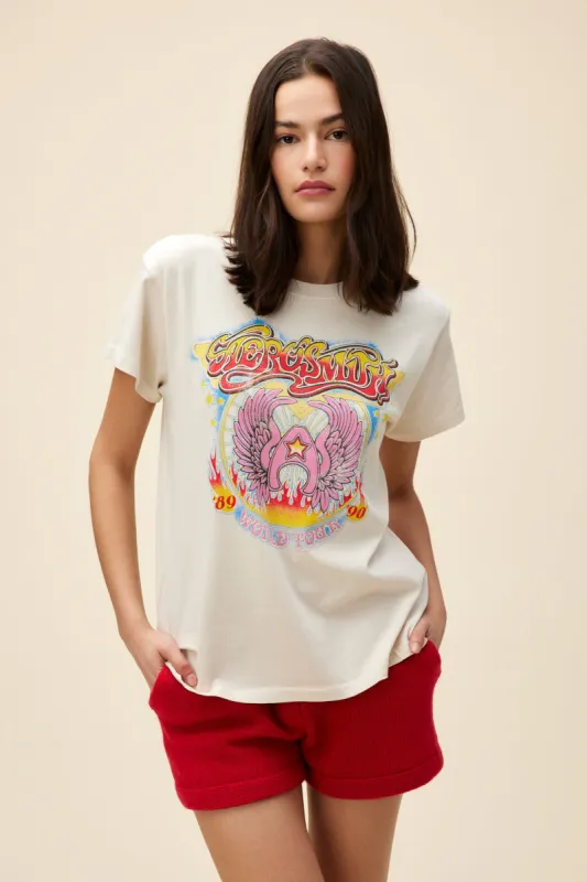 Aerosmith World Tour 89-90 Tour Tee sold by Daydreamer
