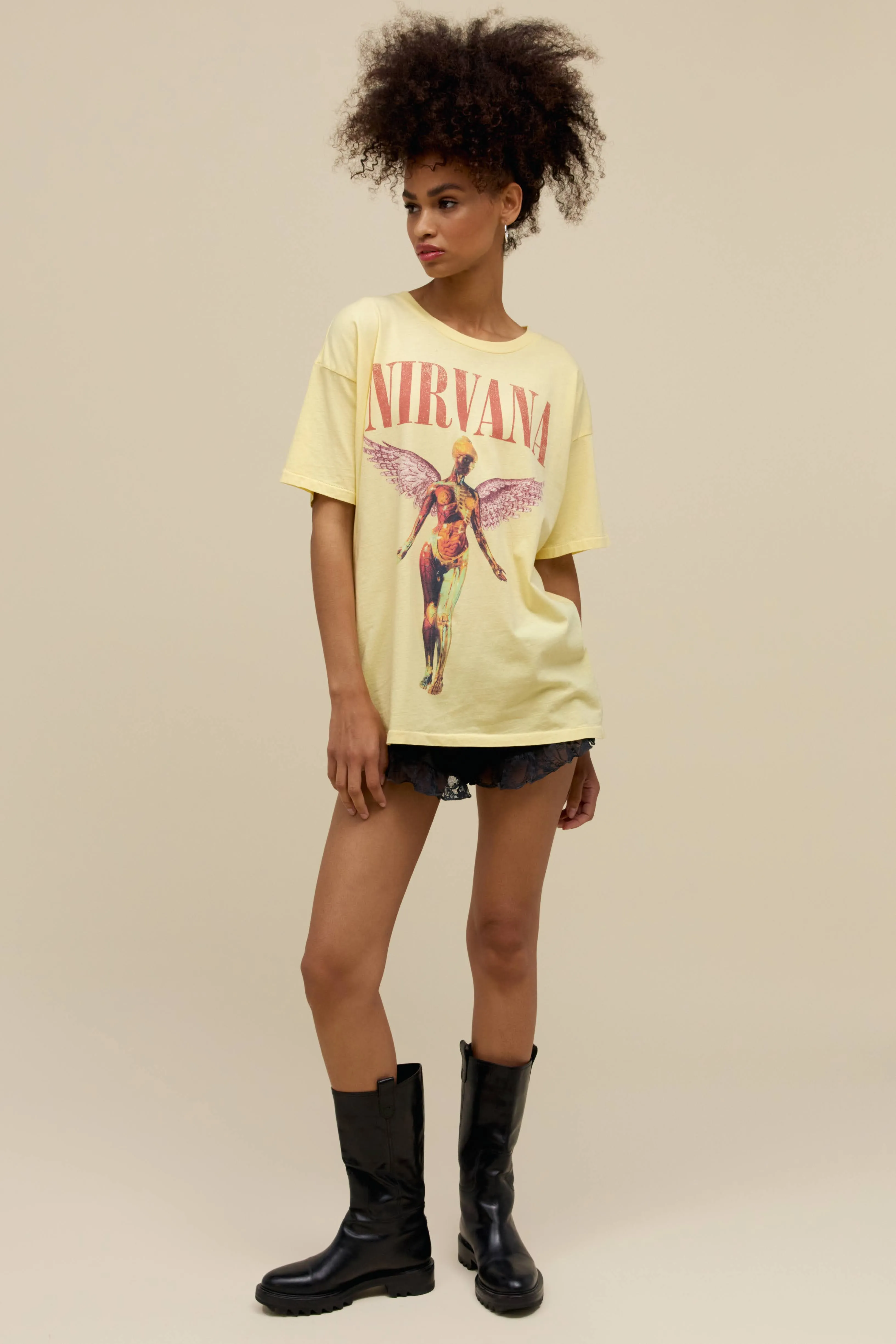 Nirvana In Utero Cover Merch Tee sold by Daydreamer product image thumbnail 3