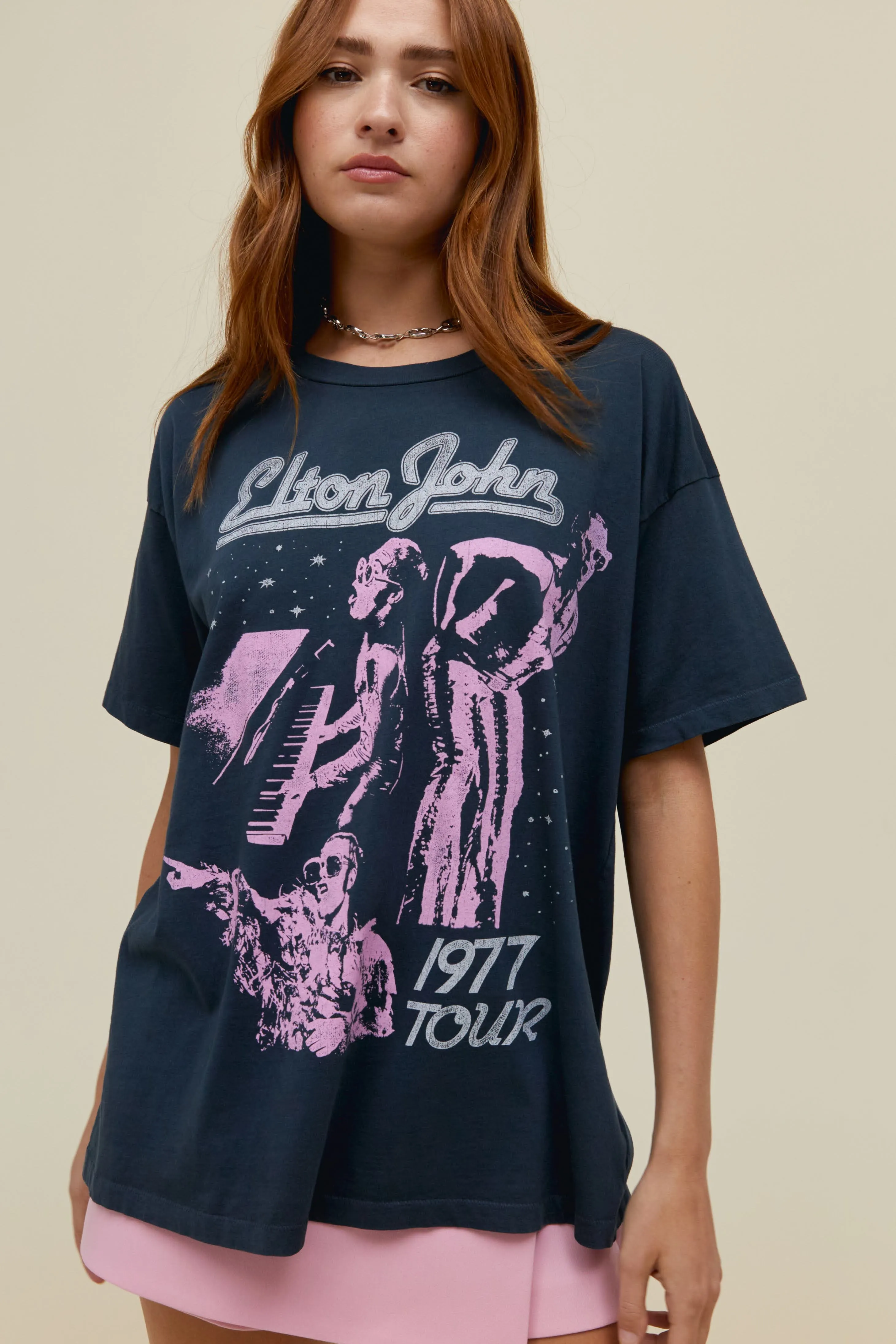Elton John 1977 Tour Merch Tee sold by Daydreamer